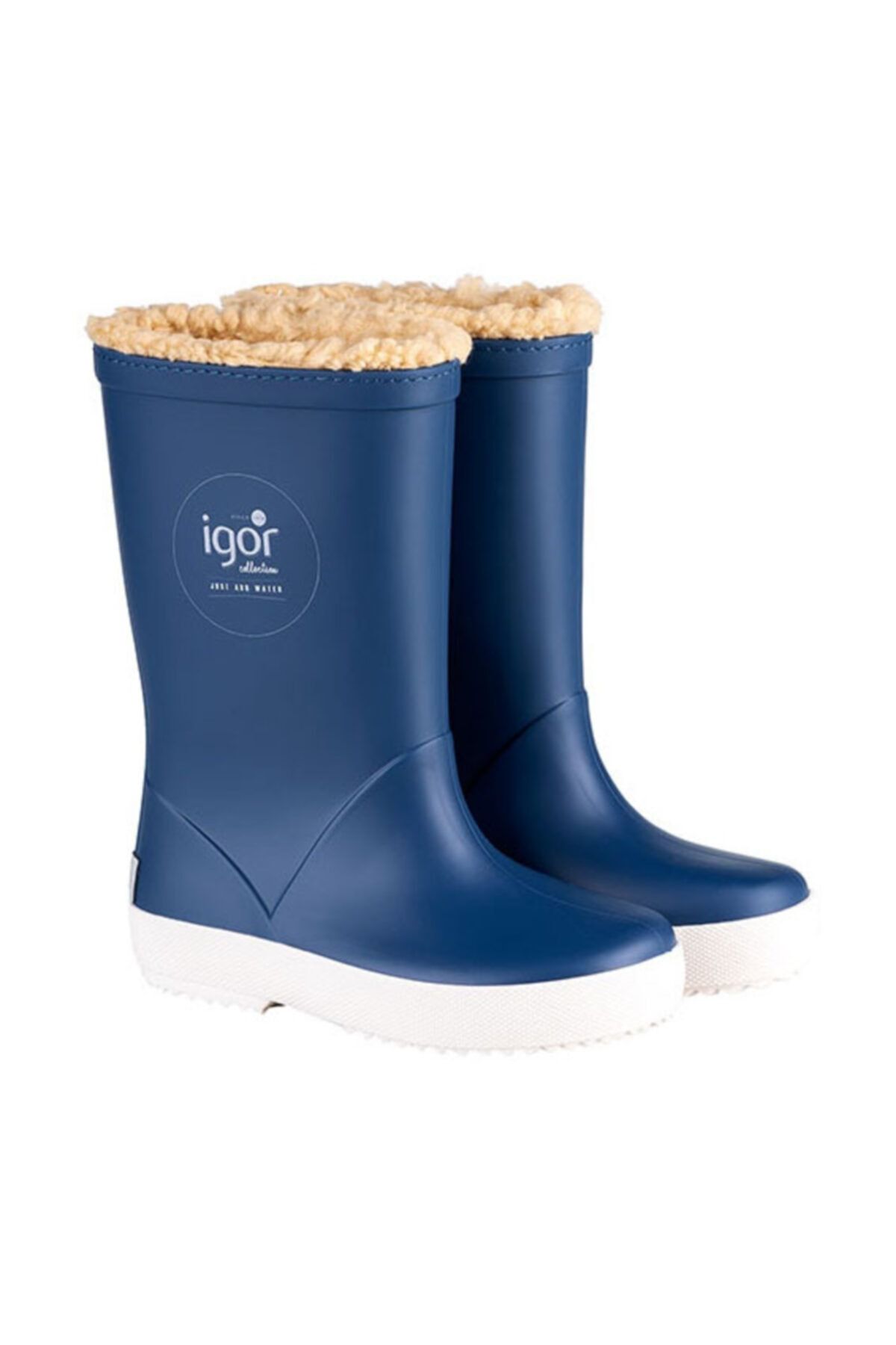 IGOR Erkek Çocuk Mavi W10207 Splash Nautico  Su Geçirmez Yağmur Kar Çizmesi