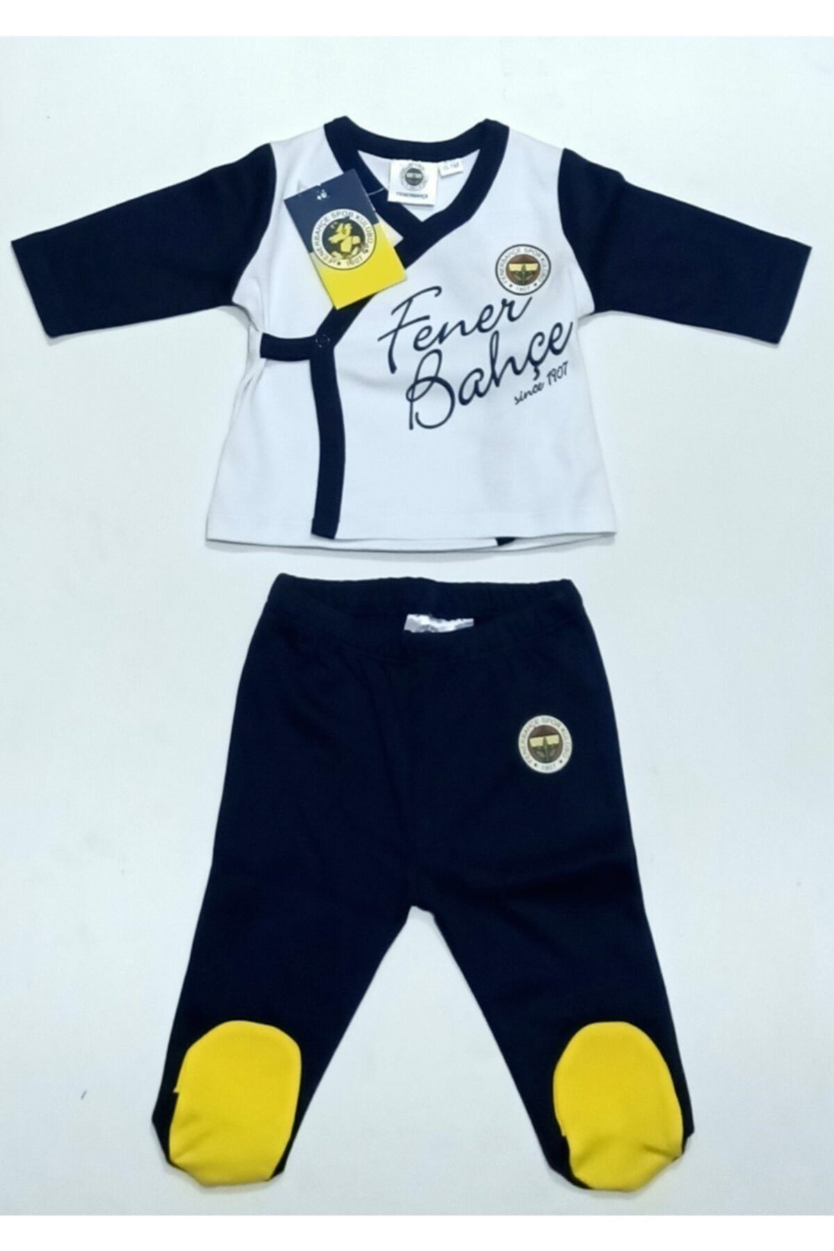 Fenerbahçe Fenerbahçe Orjinal Bebek Hastane Çıkışı Elbise 226c6-1