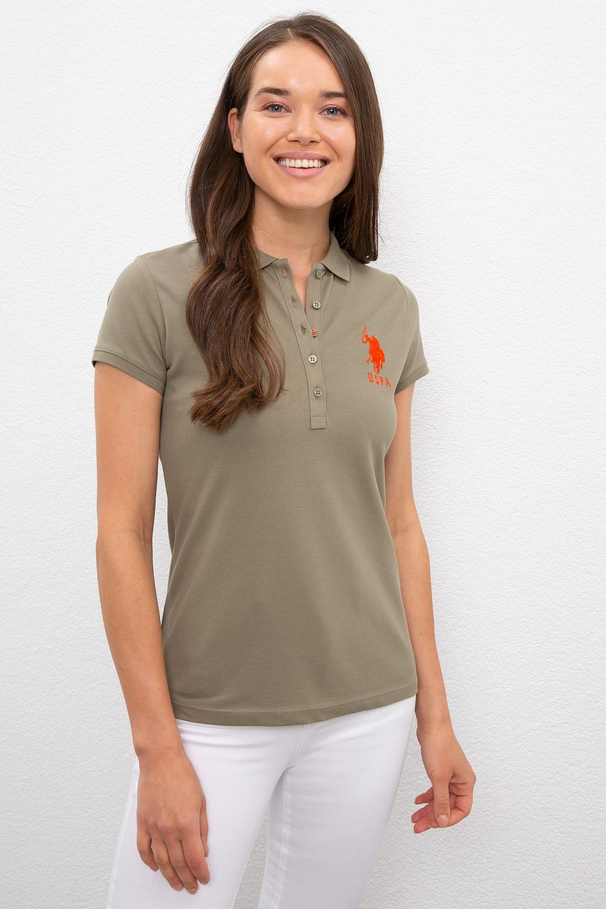 U.S. Polo Assn. Kadın T-Shirt G082SZ011.000.959300