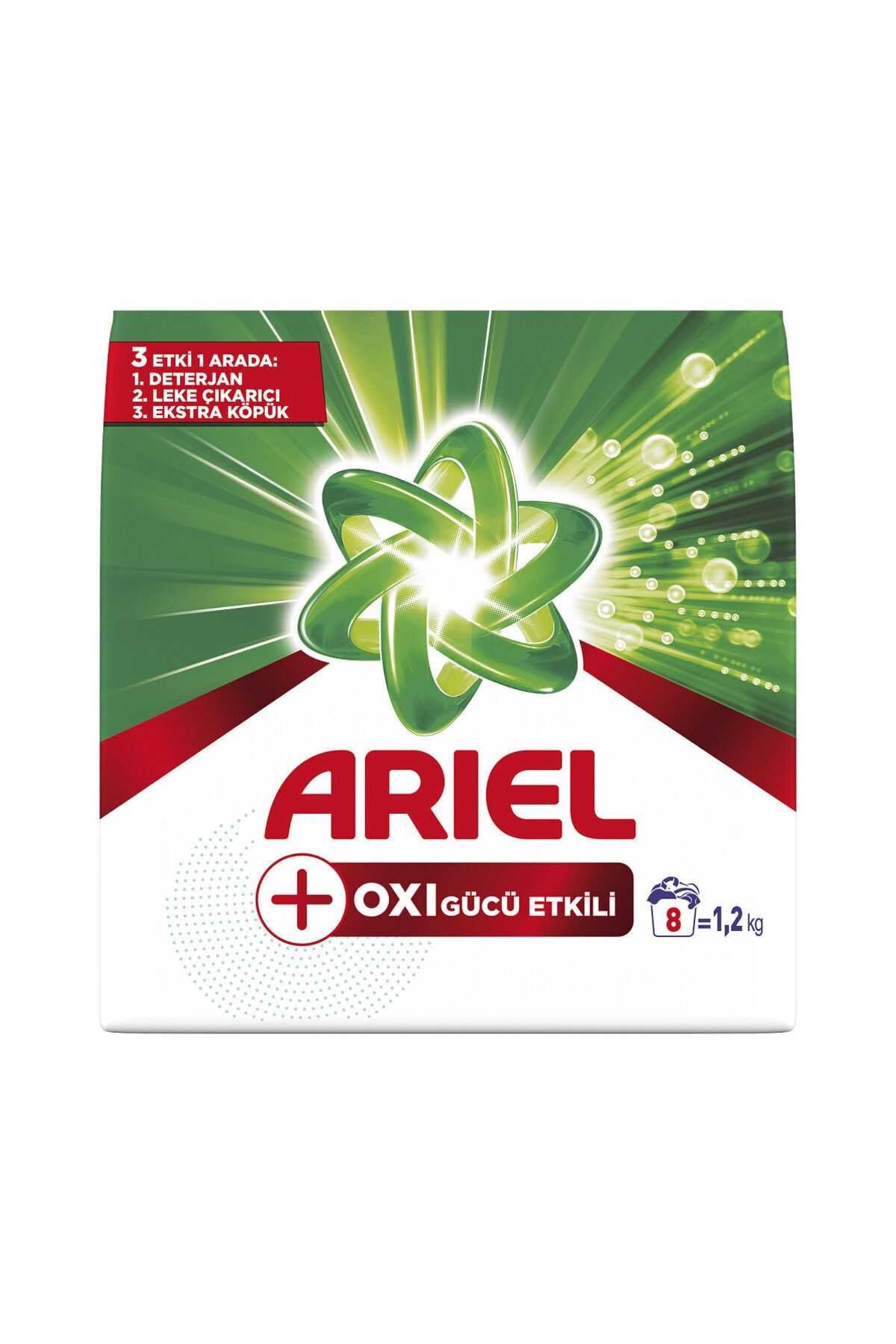 Ariel Oxi Power 8 Yıkama Toz Çamaşır Deterjanı 1.2 Kg