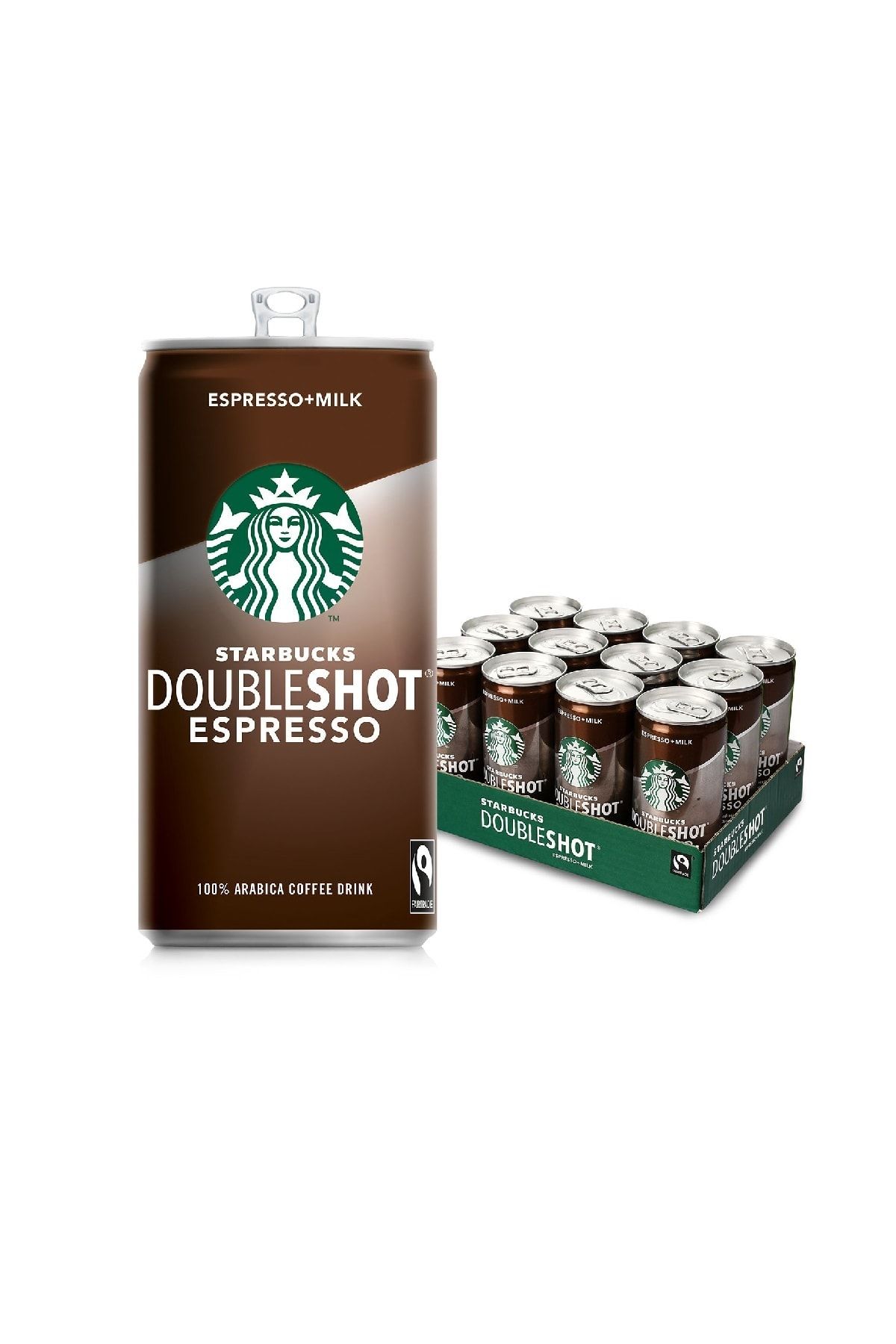 Starbucks Doubleshot Espresso + Milk 200 ml x 12 adet