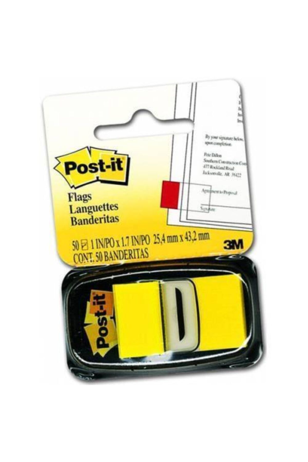 Post-it Index İşaret Bandı Sarı 50 Yaprak 680-5