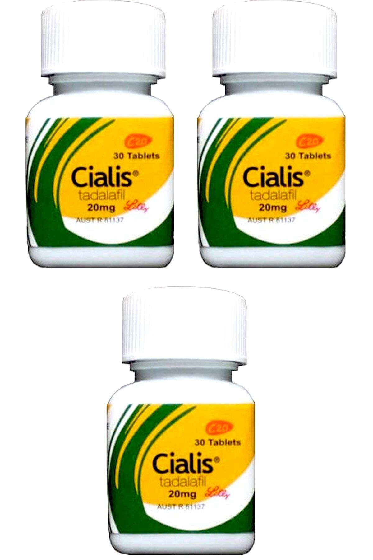 Vitamin Cialis 20mg 30 Tablet Orijinal Gold Dan 3 Kutu