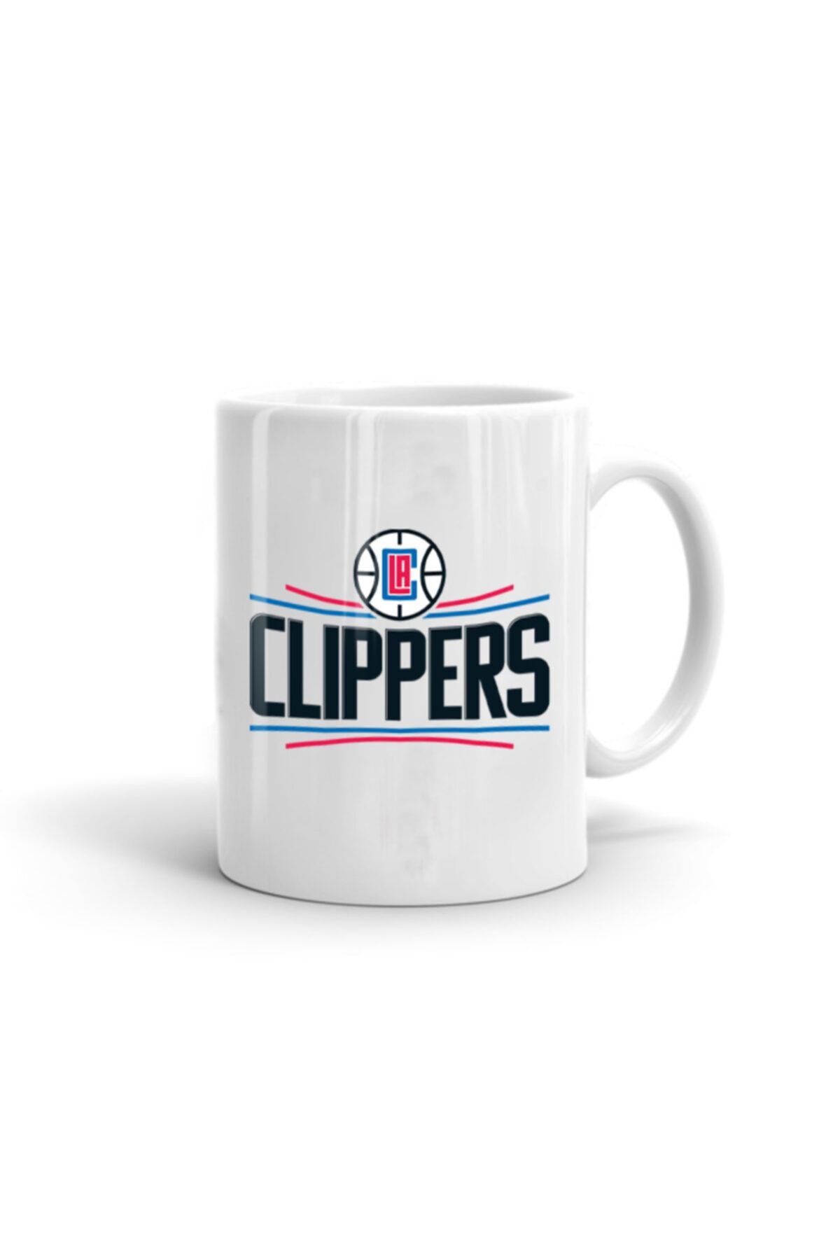 Usateamfans Erkek Beyaz L.a. Clippers Logo Mug