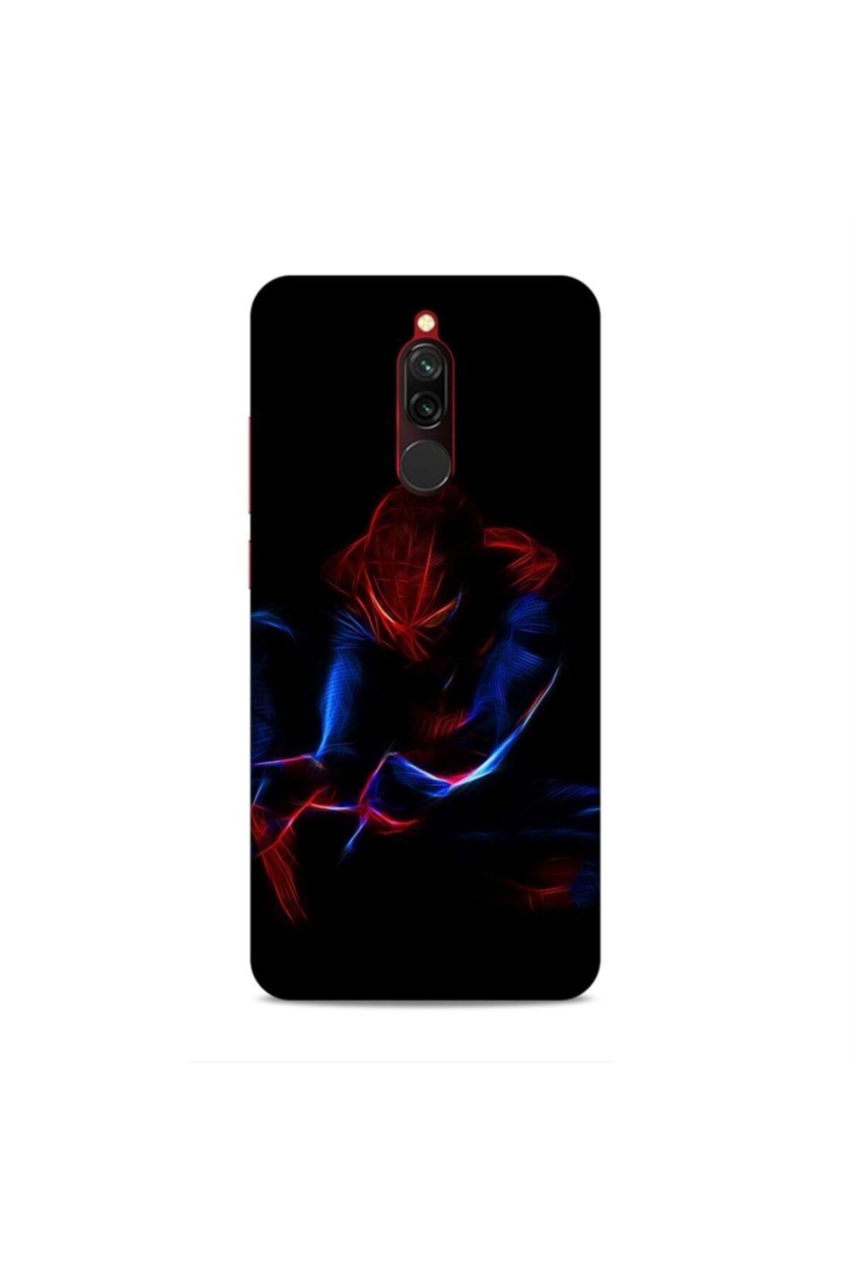 Pickcase Xiaomi Redmi 8 Kılıf Desenli Arka Kapak Spiderman