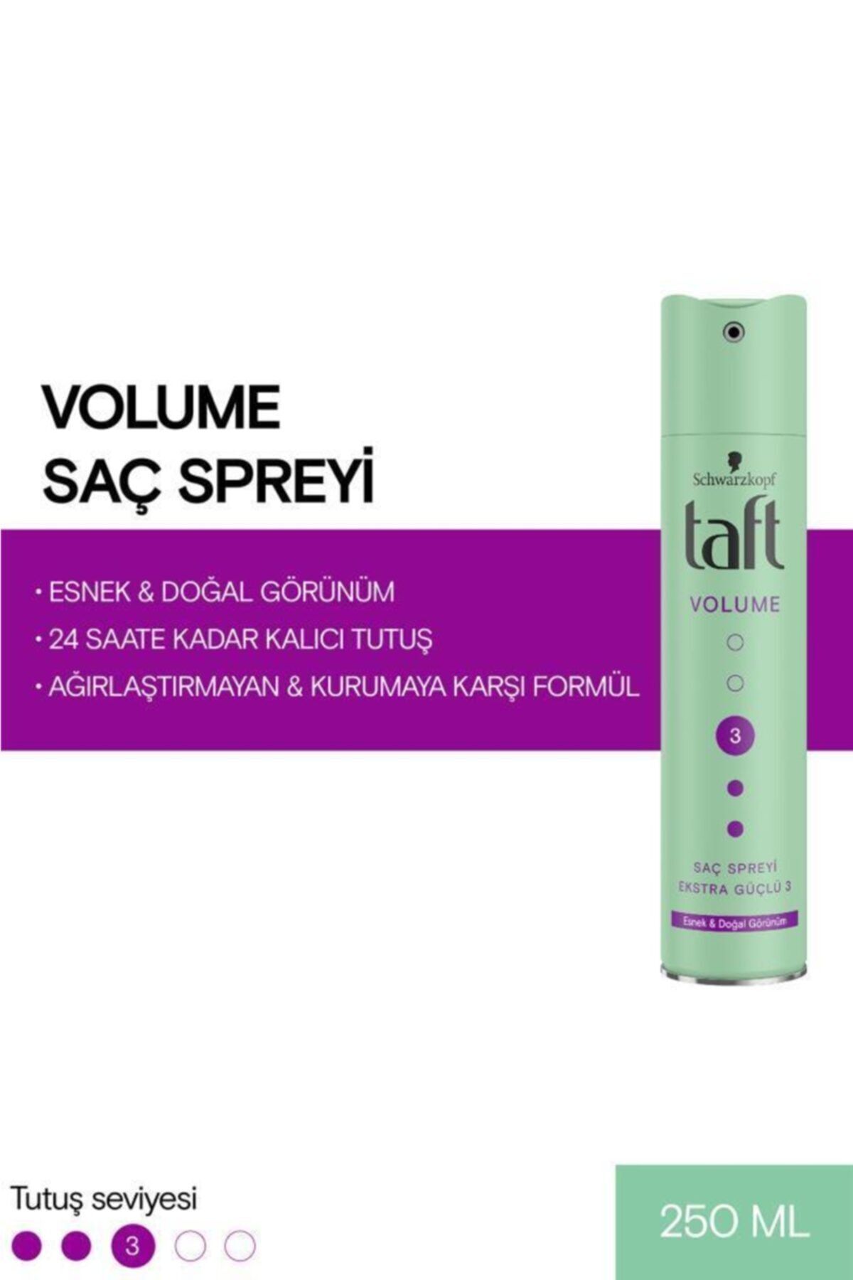 Taft True Volume (ekstra Hacim Veren) Sprey 250 Ml