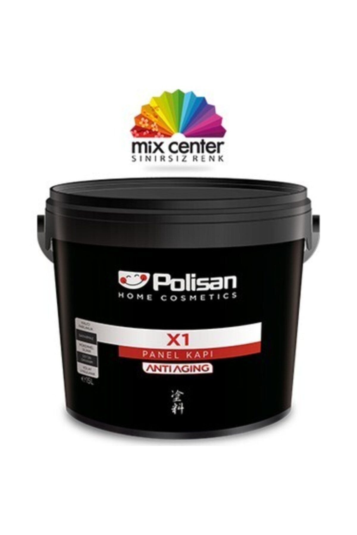 Polisan Panel Kapı Boyası -x1 Su Bazlı -kokusuz (AMERİKAN PANEL) -beyaz