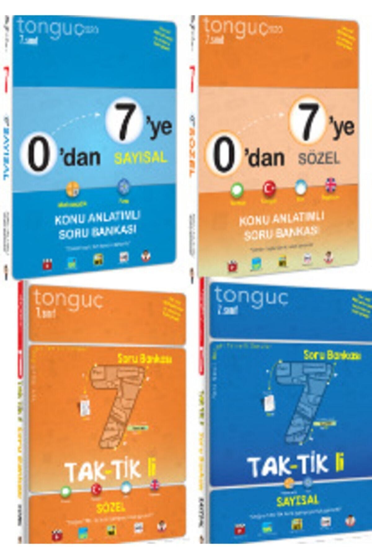 Tonguç Yayınları Tonguç 7. Sınıf 0 Dan 7 Ye Sözel Sayısal Ve Taktikli Sayısal Sözel Set 2020