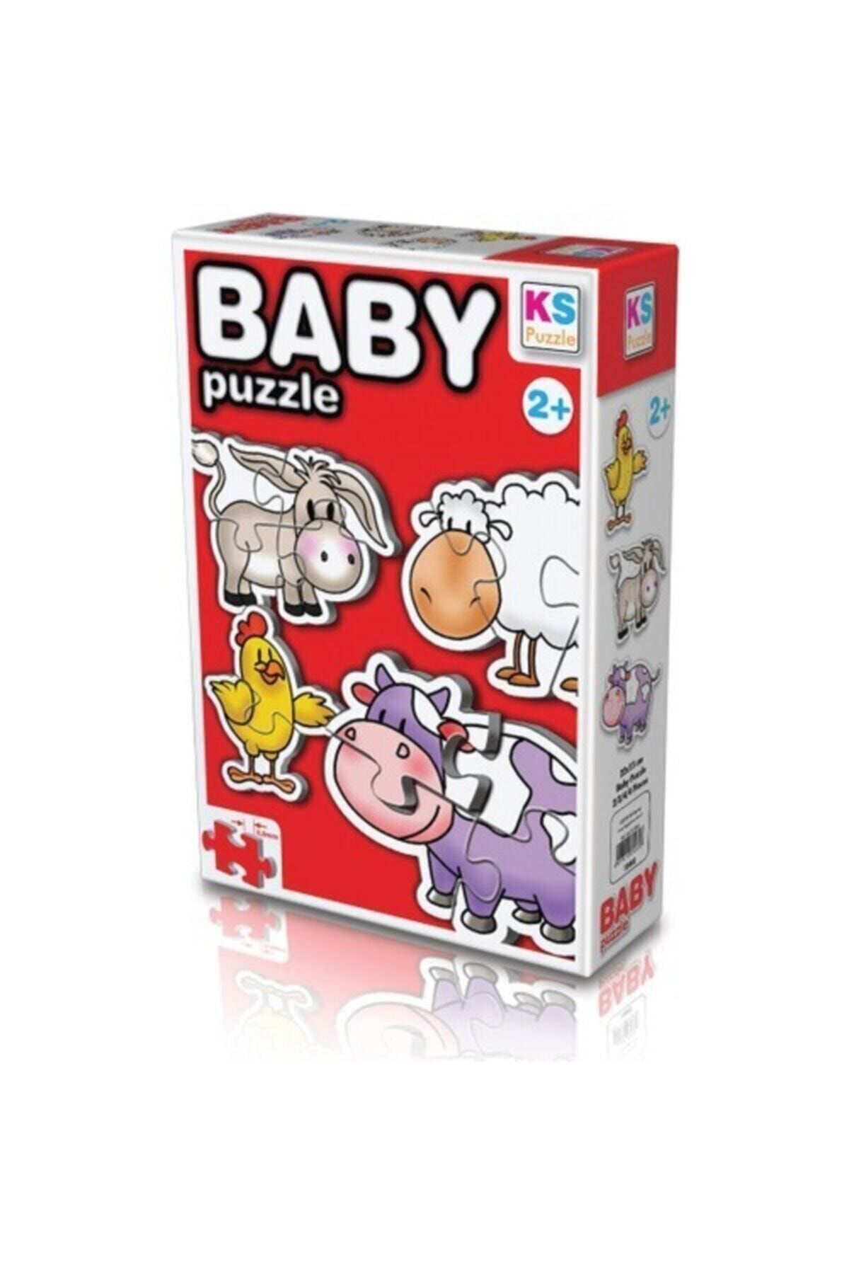 Ks Games Ks Games Baby Puzzle Baby Puzzle Çiftlik Hayvanları 12002