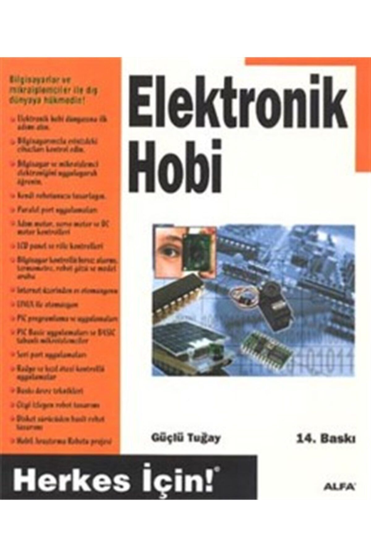Alfa Yayınları Elektronik Hobi kitabı / Güçlü Tuğay / Alfa Yayınları