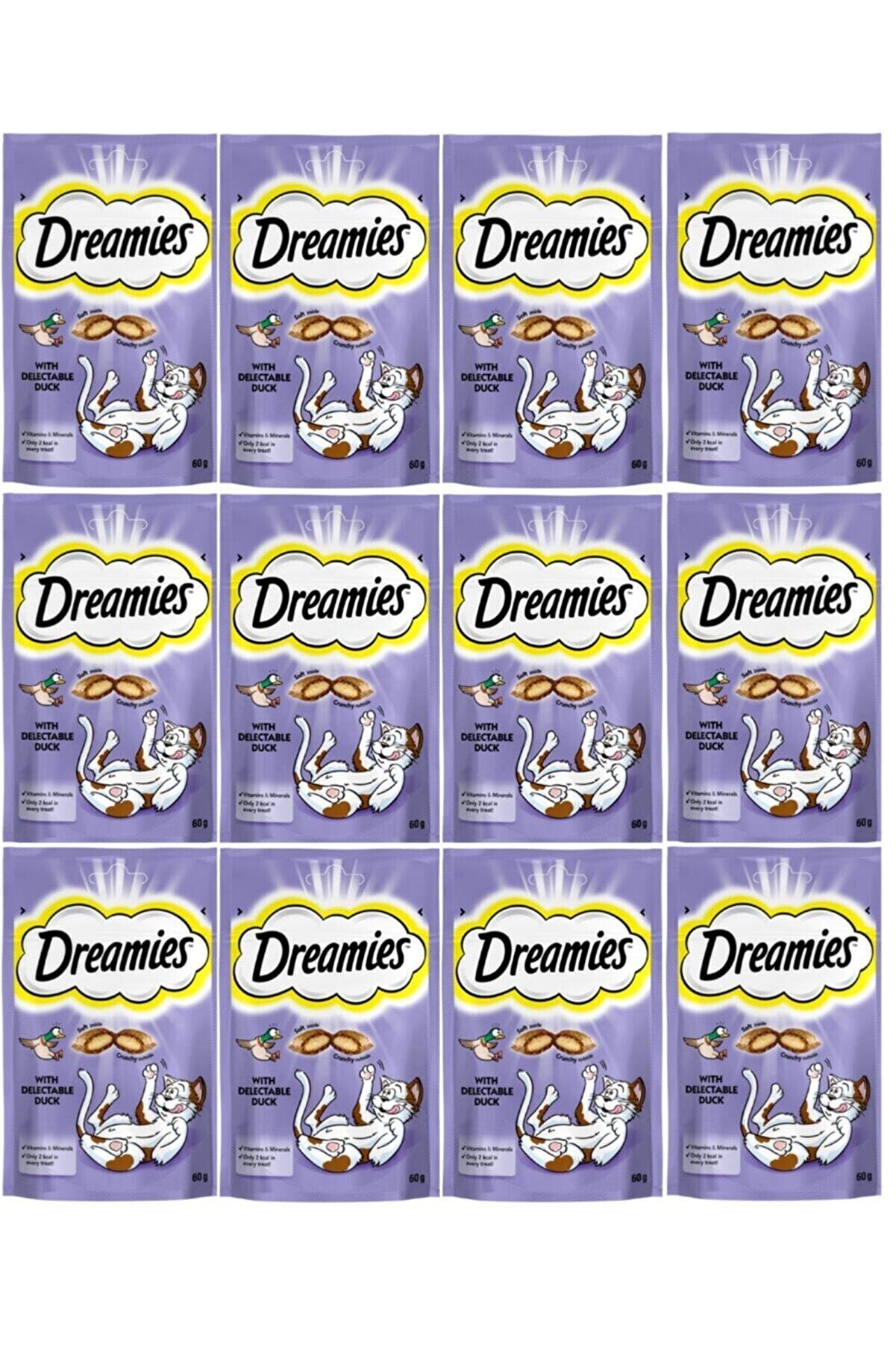 Dreamies Ördekli Kedi Ödülü 60 gr 12 adet