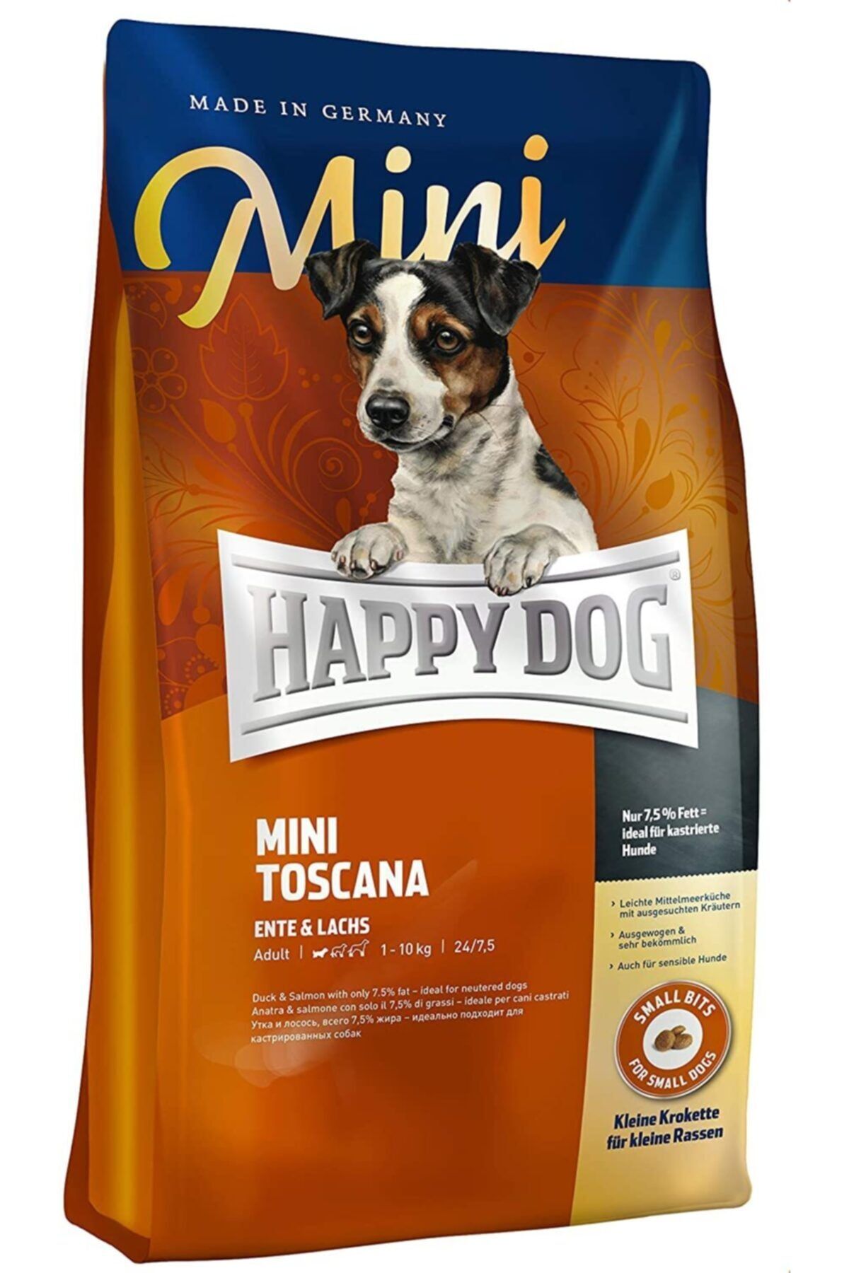 Happy Dog Mini Toscana 4 Kg Yetişkin Kuru Köpek Maması