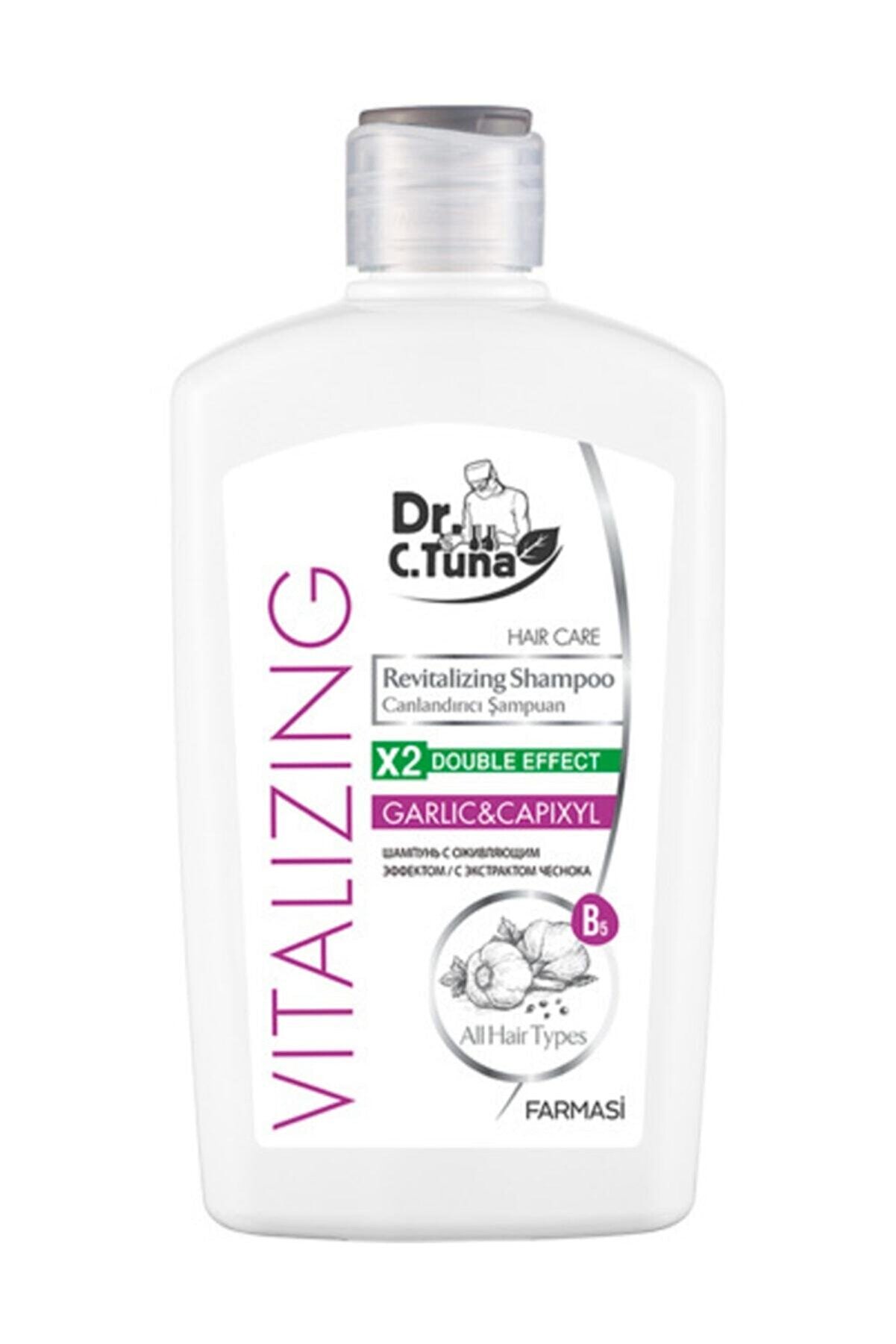 Farmasi Dr. C. Tuna Vitalizing Tüm Saçlar Için Canlandırıcı Sarımsaklı Şampuan 500 ml