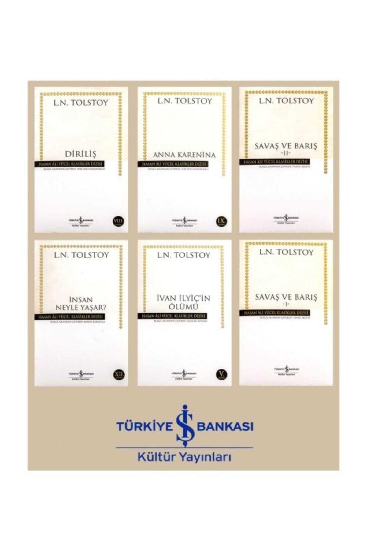 Türkiye İş Bankası Kültür Yayınları Tolstoy 6 Kitap Set