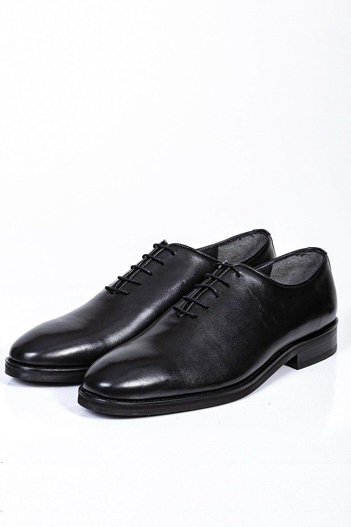 Mcr Erkek Siyah Klasik Deri Ayakkabı