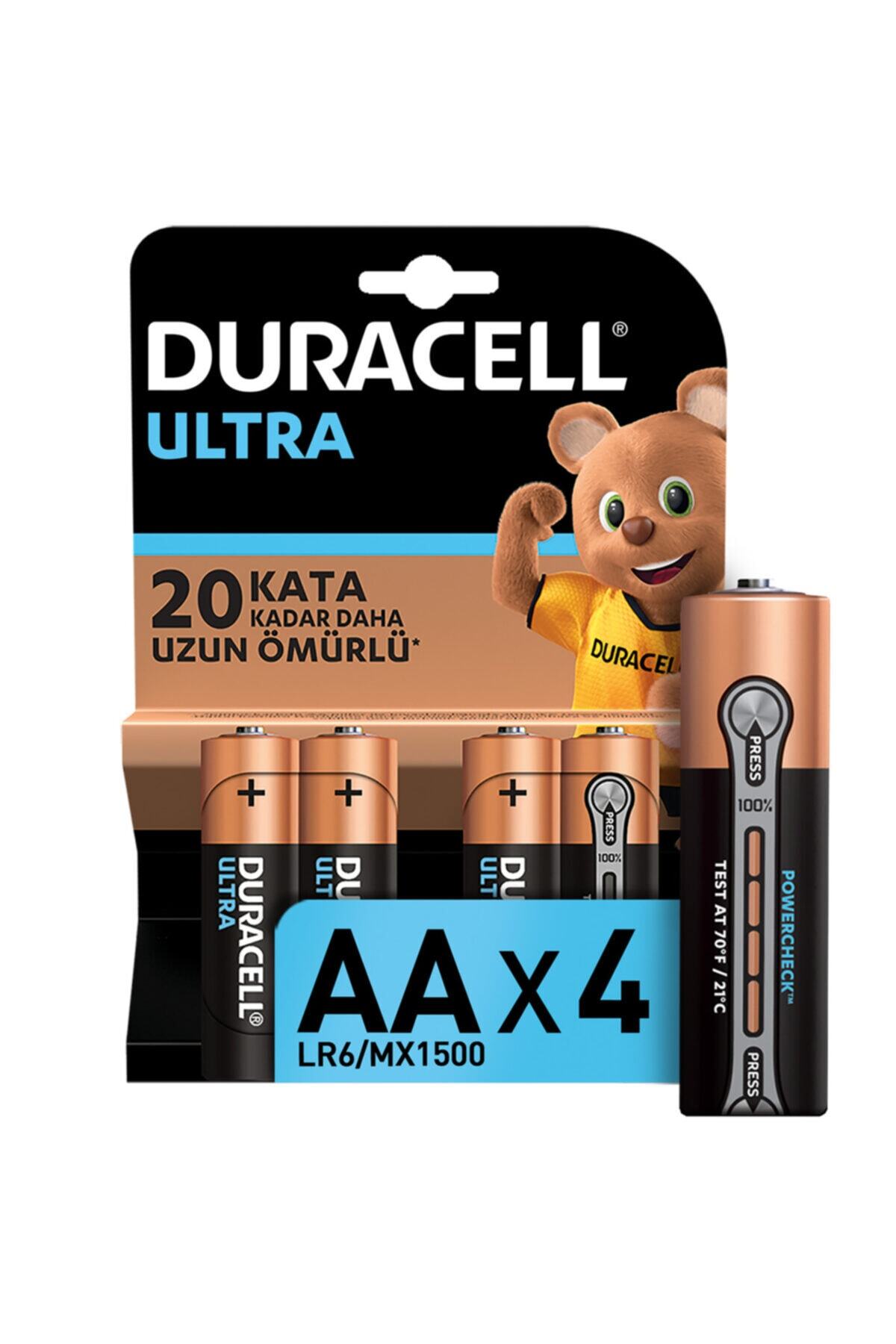 Duracell Turbo Max Alkalin AAA İnce Kalem Pil 4'lü Paket