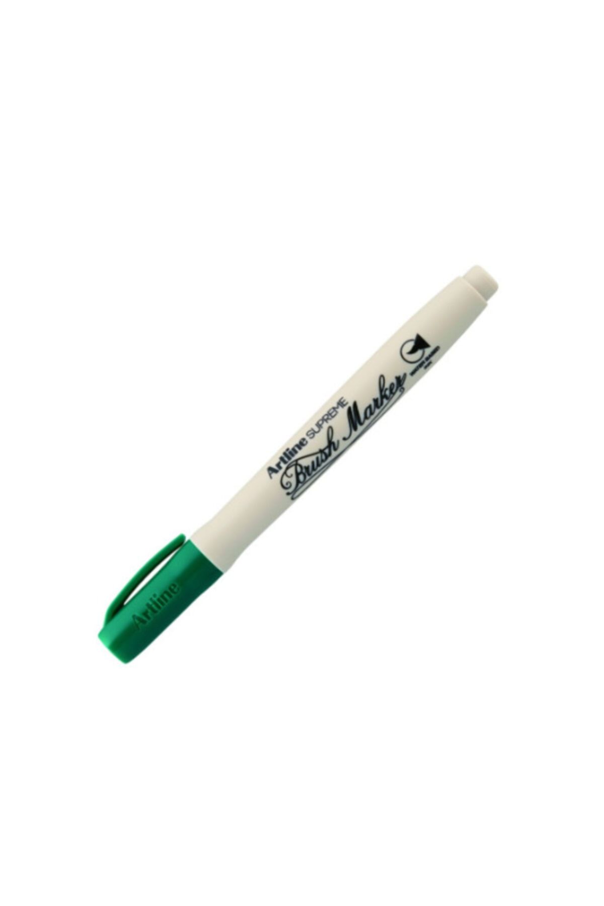 artline Supreme Brush Koyu Yeşil Marker
