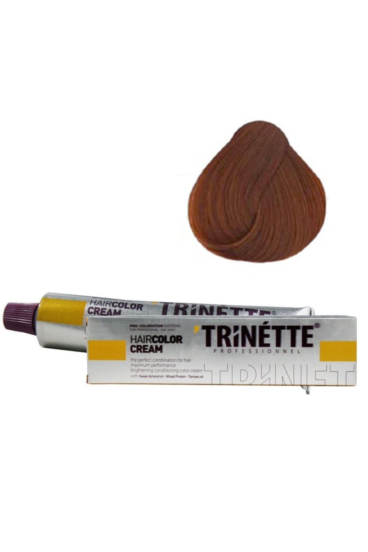 TRİNETTE Profesyonel Saç Boyası 7.4 Kumral Bakır 60 ml