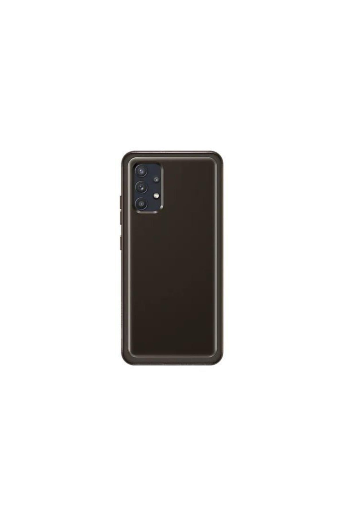 Samsung Galaxy A32 Soft Clear Kılıf - Siyah Ef-qa325tbegww