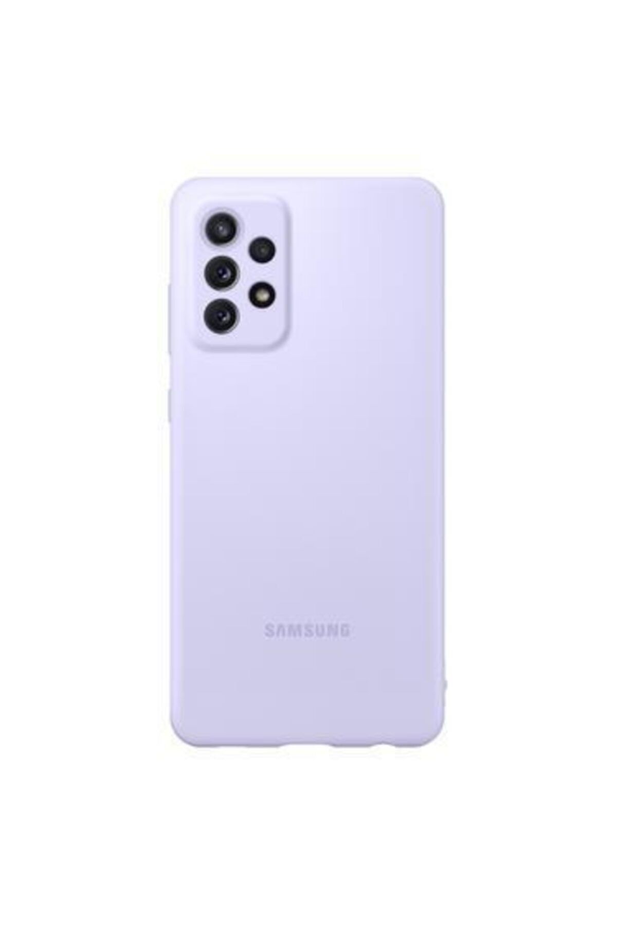 Samsung Galaxy A72 Slim Silikon Kılıf - Mor Ef-pa725tvegww