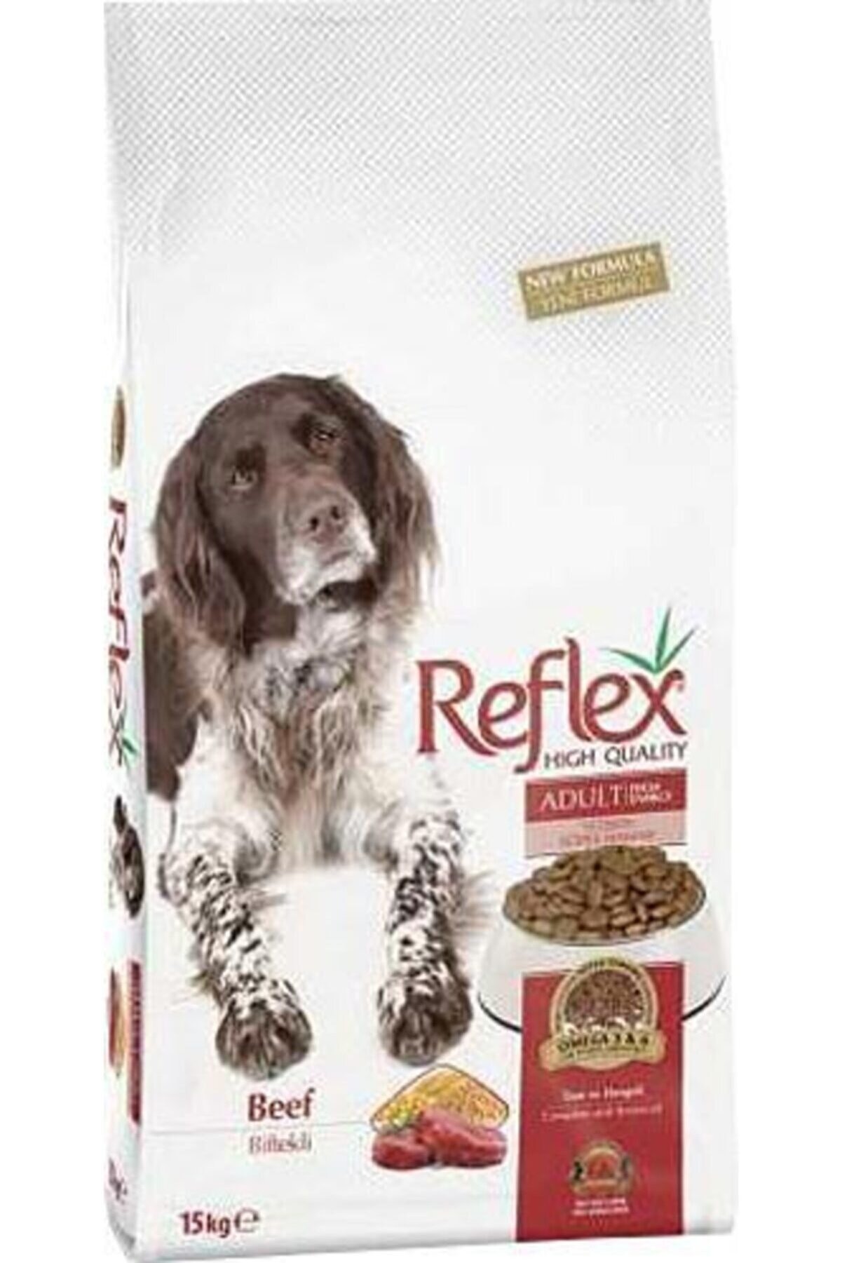 Reflex Dog High Energy Beef Yüksek Enerjili Yetişkin Köpek Maması 15 Kg