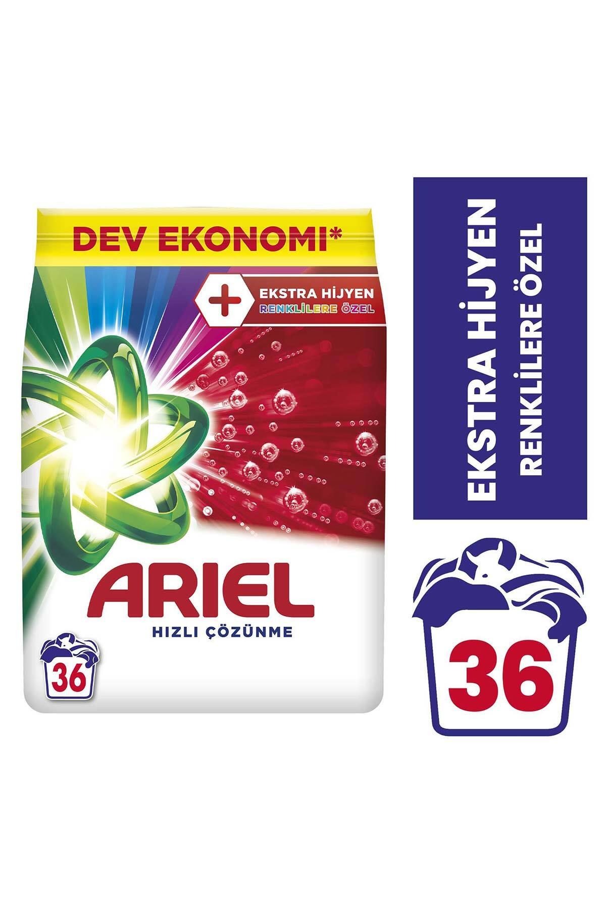 Ariel Oxı 5,5 Kg Renklilere Özel Hızlı Çözünme Toz Çamaşır Deterjanı
