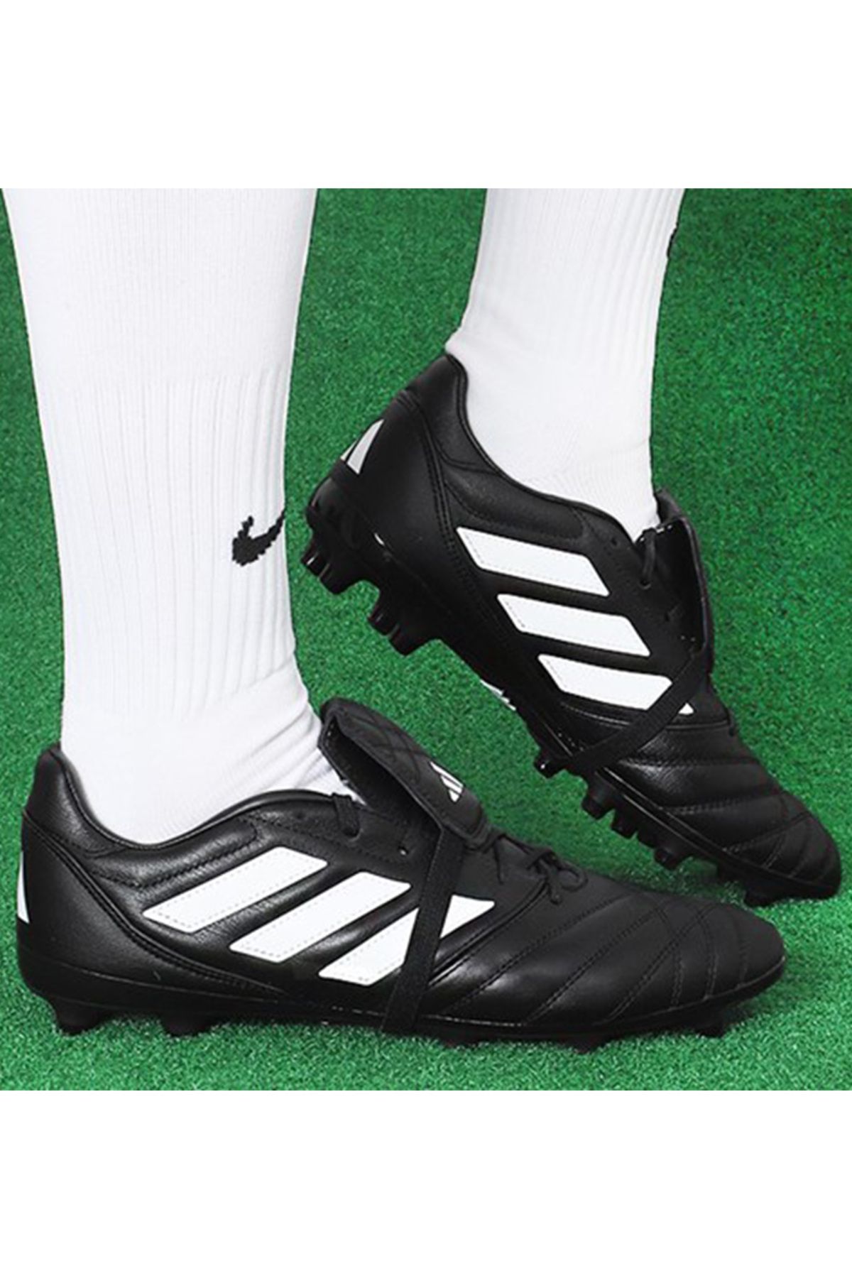 adidas Copa Gloro Fg Erkek Çim Zemin Halı Saha Kramponu Futbol Halı Saha Ayakkabısı Siyah