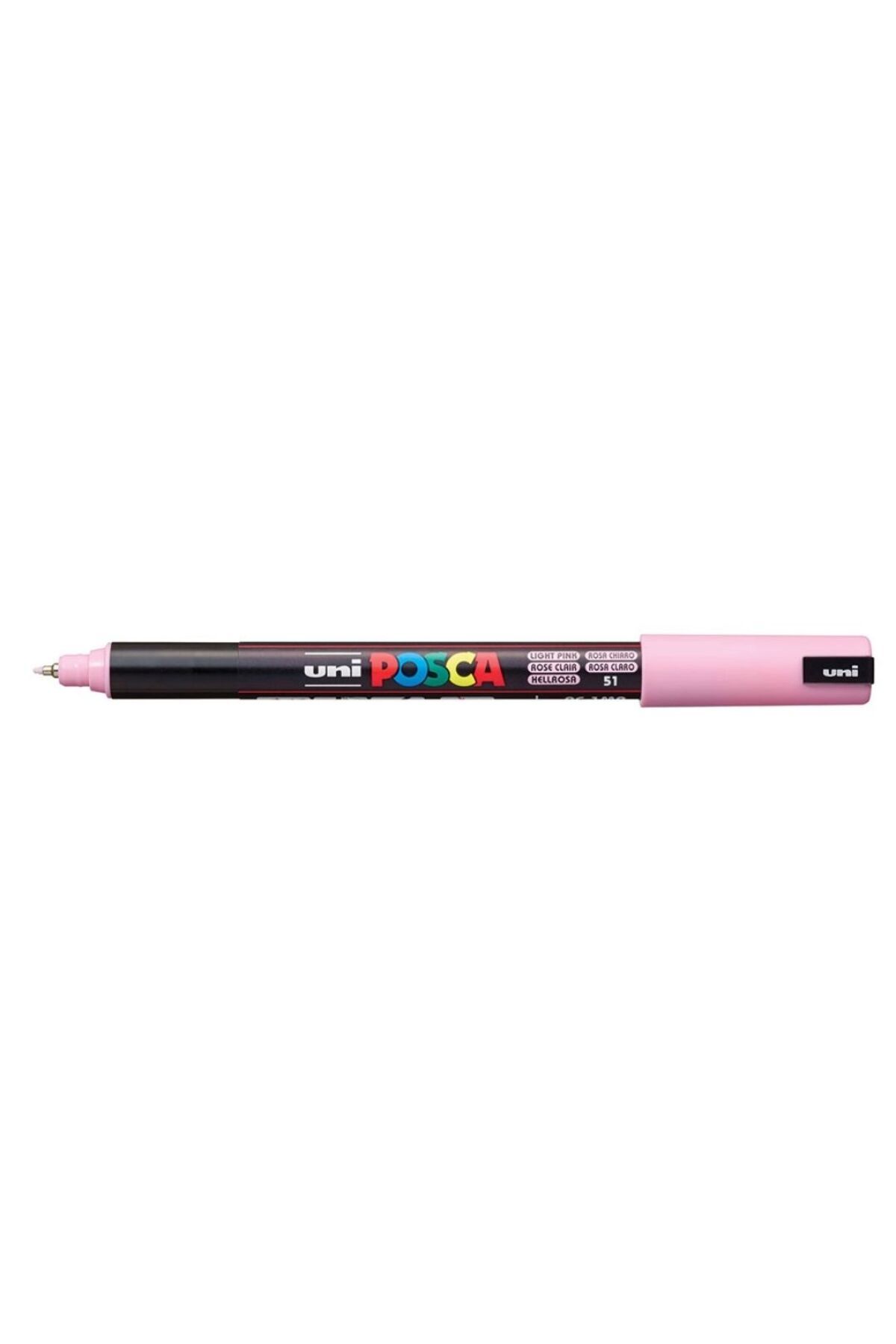 Uni Posca Marker Kalem Pc-1mr (0.7mm) Yeni Renk - Light Pink - Açık Pembe