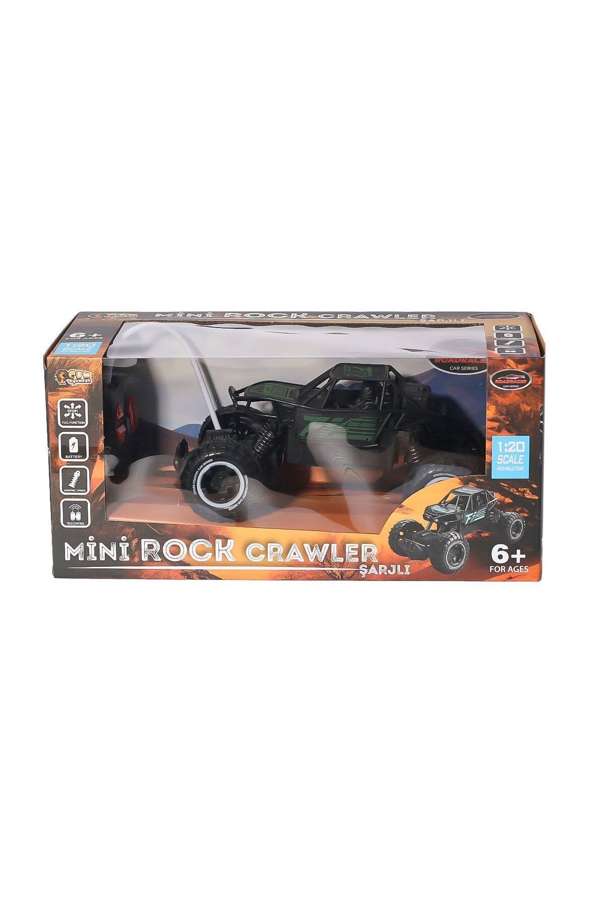 Can Toys Oyuncak Uzaktan Kumandalı Şarjlı Rock Crawler Araba Can-Cn1916