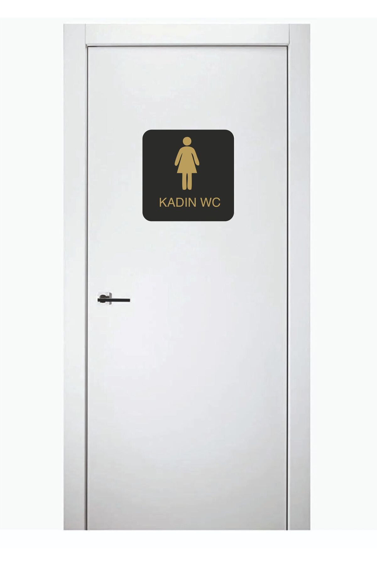 SIRADIŞI REKLAM Kadın Wc Levhası Ofis Yönlendirme Kapı Isimlik Tuvalet Tabela