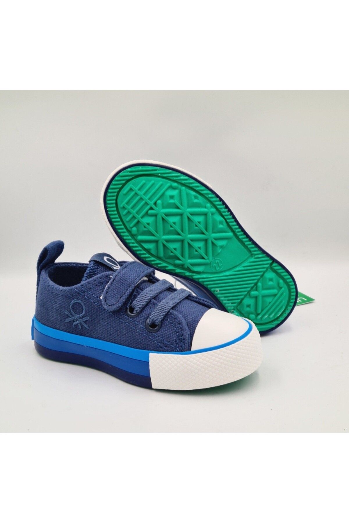 United Colors of Benetton Benetton 30652 Lacivert Erkek Çocuk (Bebe İlk Adım) Sneaker Ayakkabı