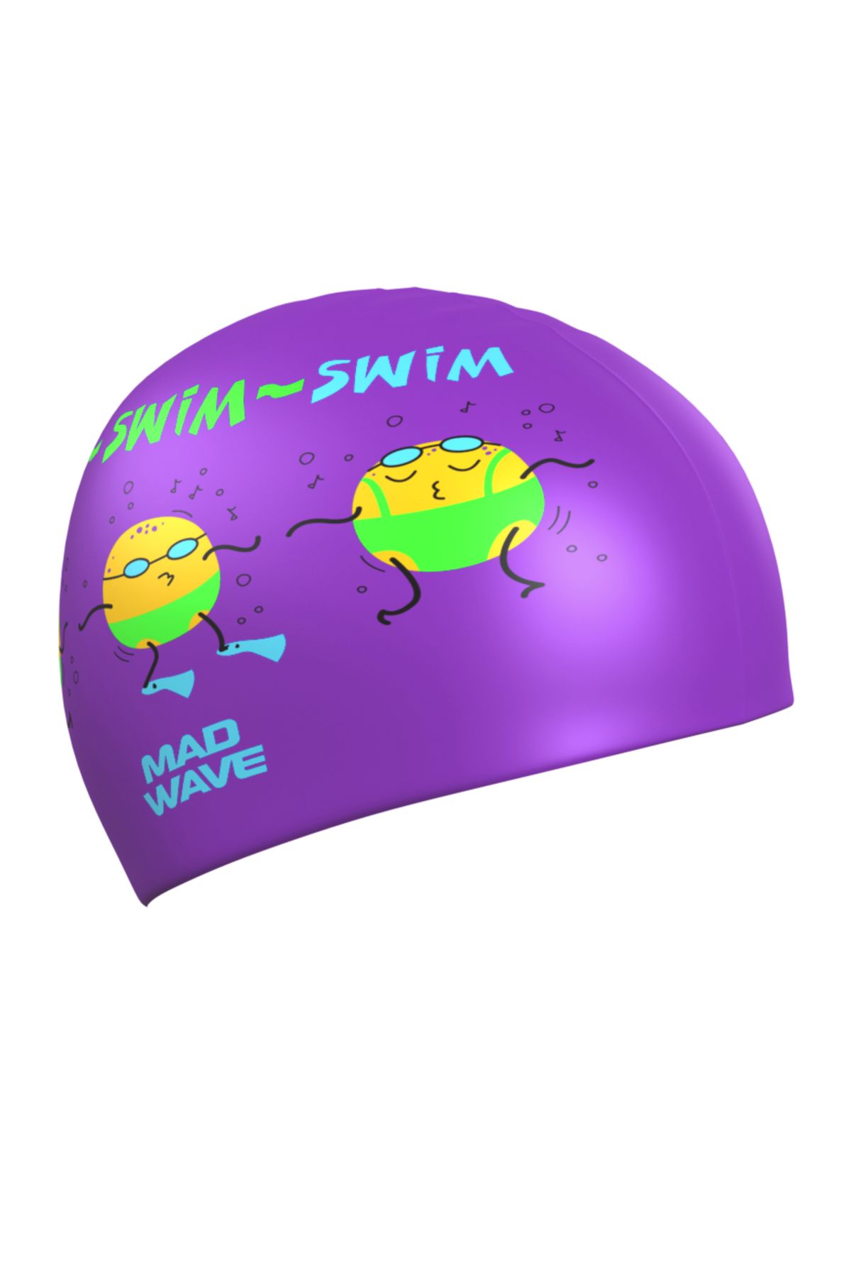 Mad Wave M0553 26 0 09W Silicone cap POTATO, One size, Viol