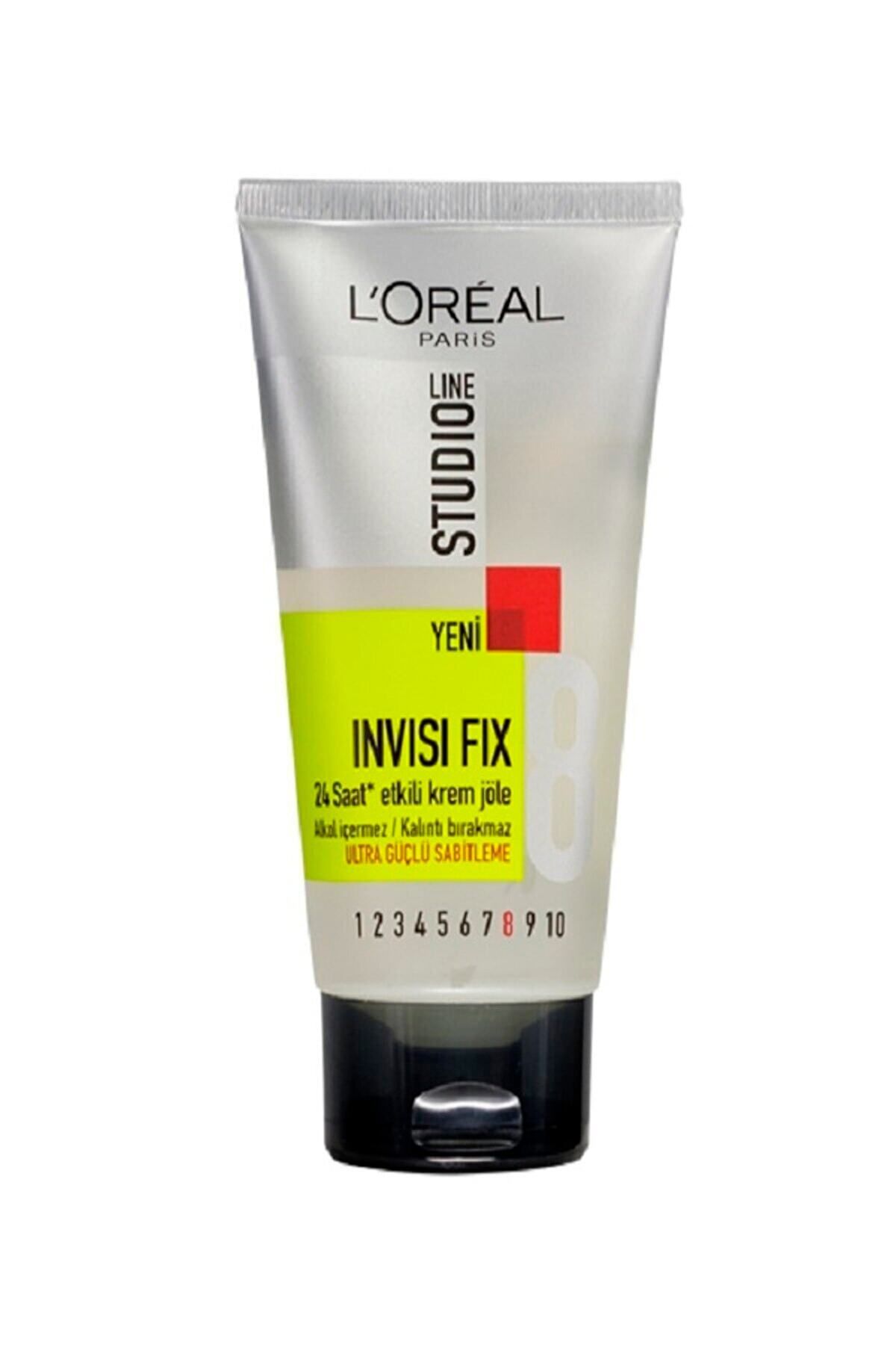 L'Oreal Paris An Ultra Strong Stabilizer in Your Hair Invisi Fix 24h Ultra Strong Hair Gel No:8 150 Ml GKÜRN416