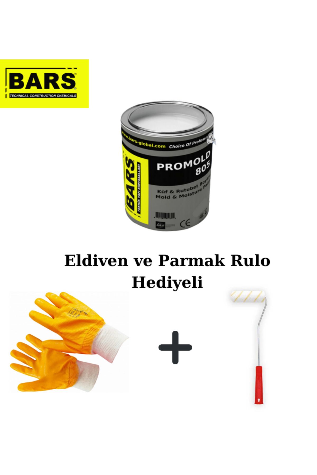 BARS Küf Ve Rutubet Önleyici Boya 1 Kg