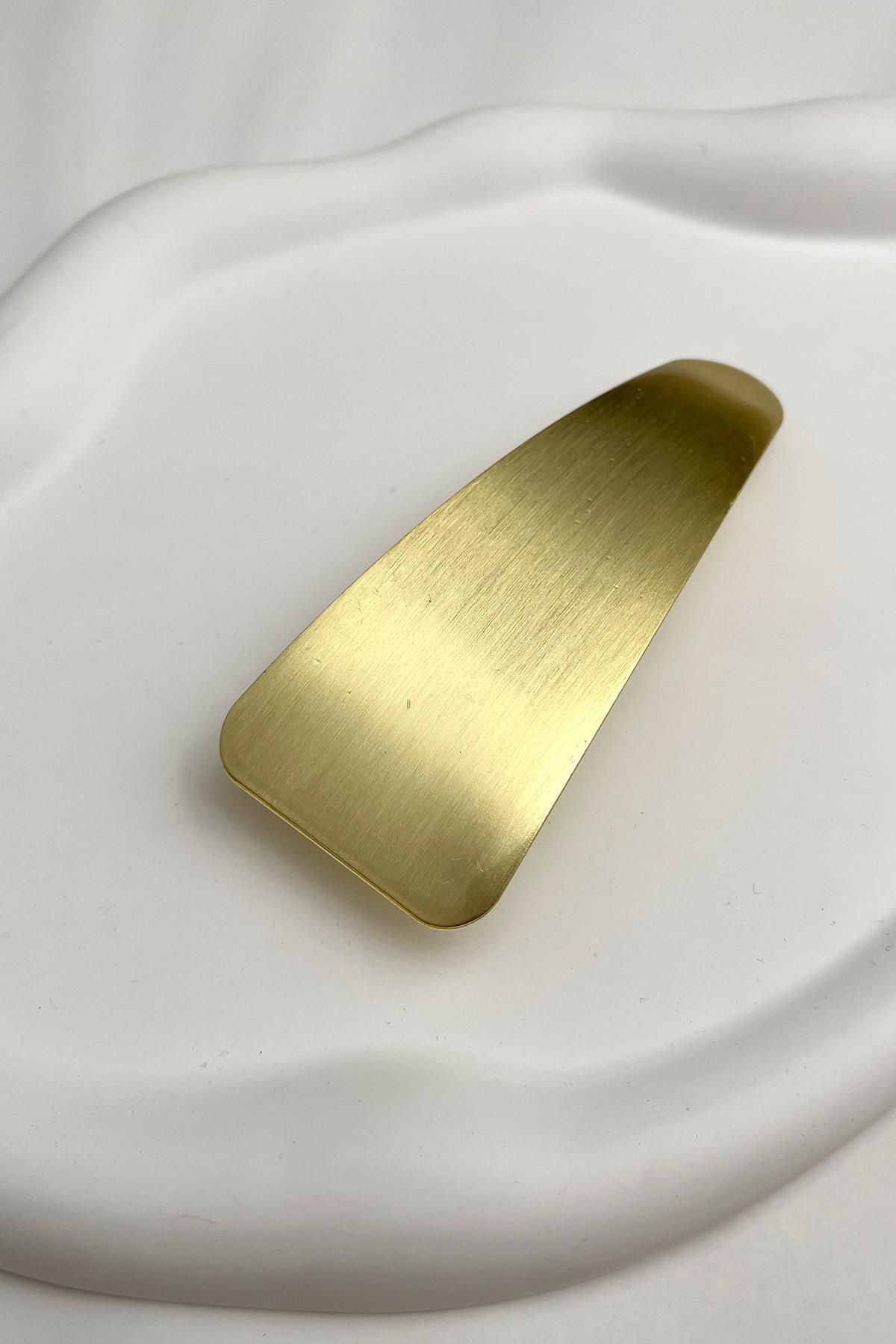 Modex Altın Rengi Metal Otomatik Toka (Ölçü:10cm)