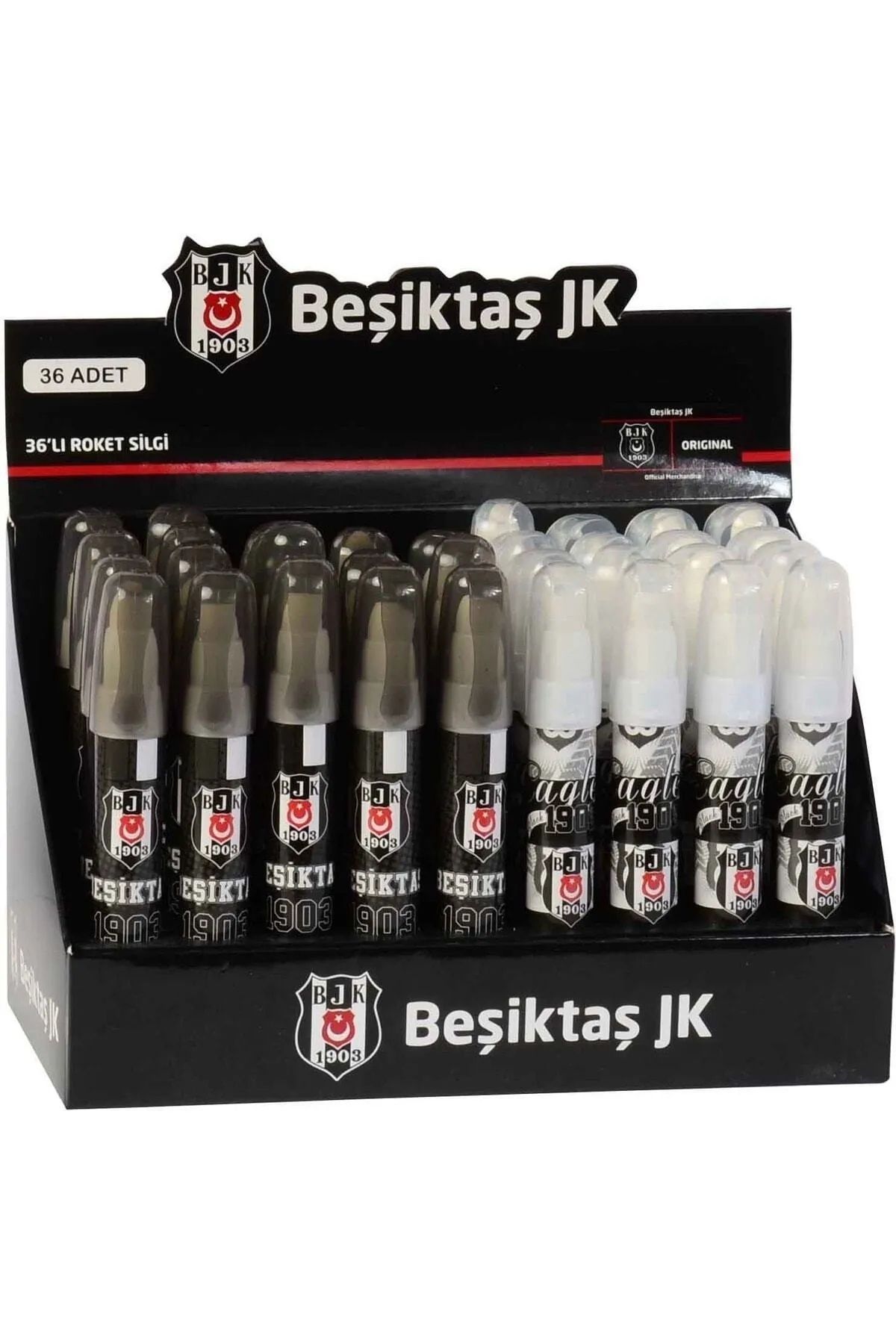 Beşiktaş Toyküp- Roket Silgi - Lisanslı Roket Silgi (1 ADET)
