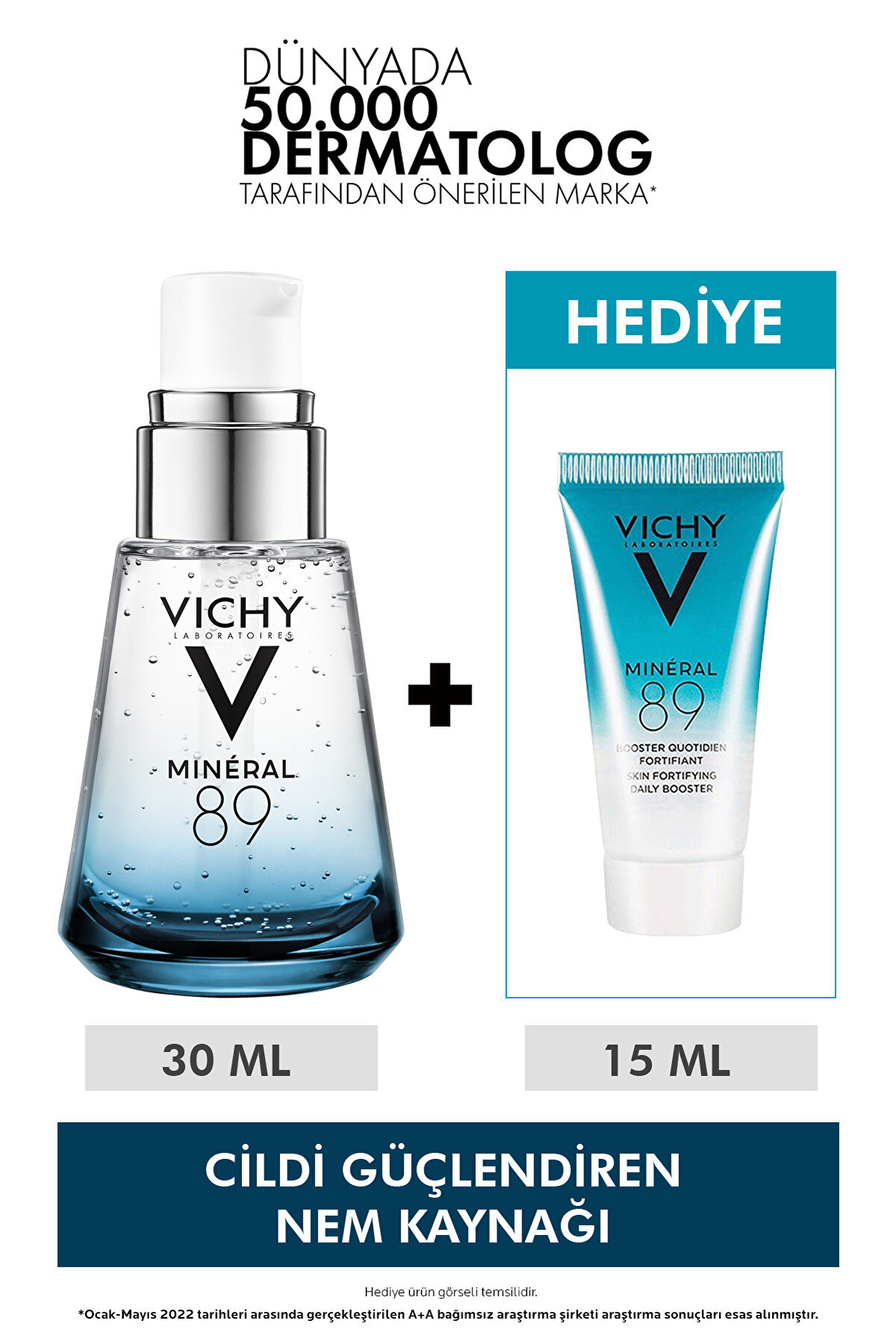 Vichy Mineral 89 30 ml Mineral 89 15 ml Hediyeli