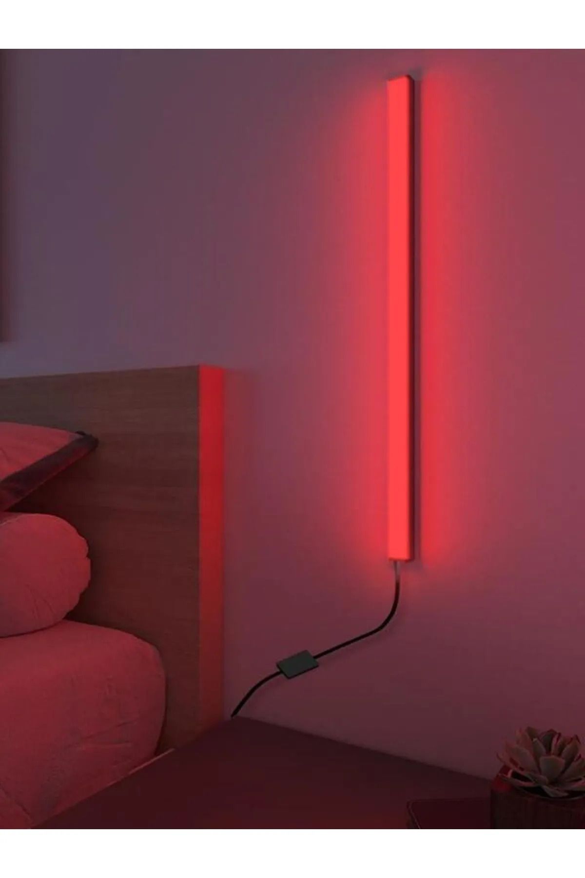 MOBZAR Mini Uzaktan Kumandalı Aplik Gece Lambası Rgb 16 Renk Led Işık