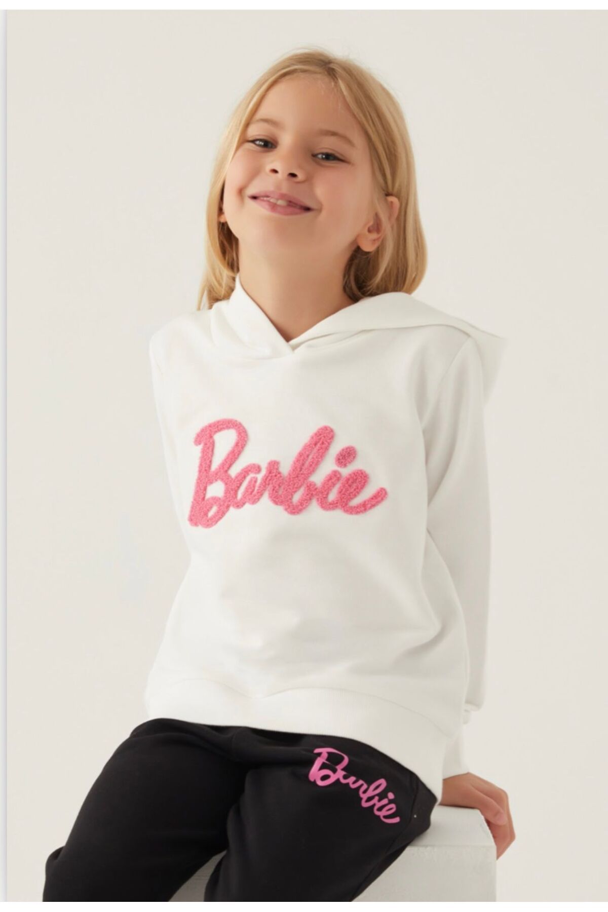 Barbie Kız Çocuk Sweatshirt Şardonlu