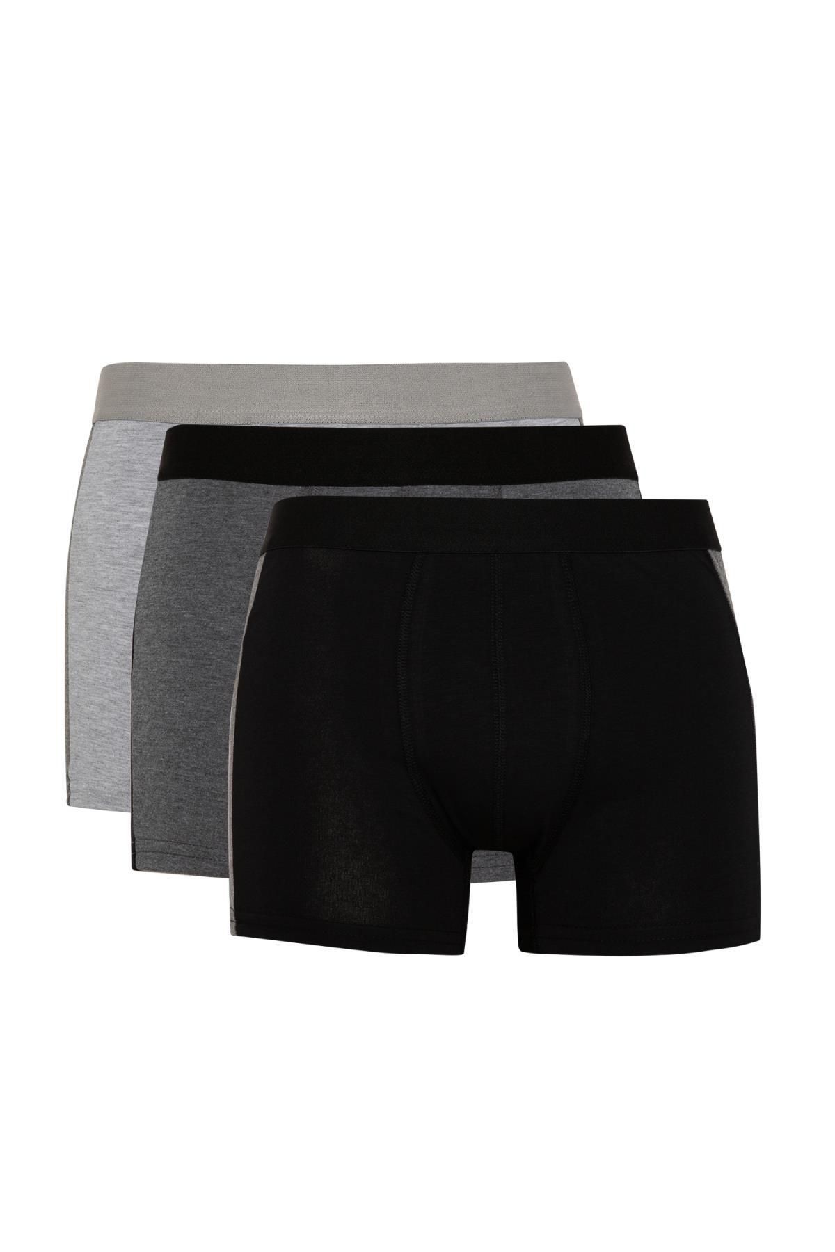 Defacto Regular Fit 3'lü Boxer B4785ax23au