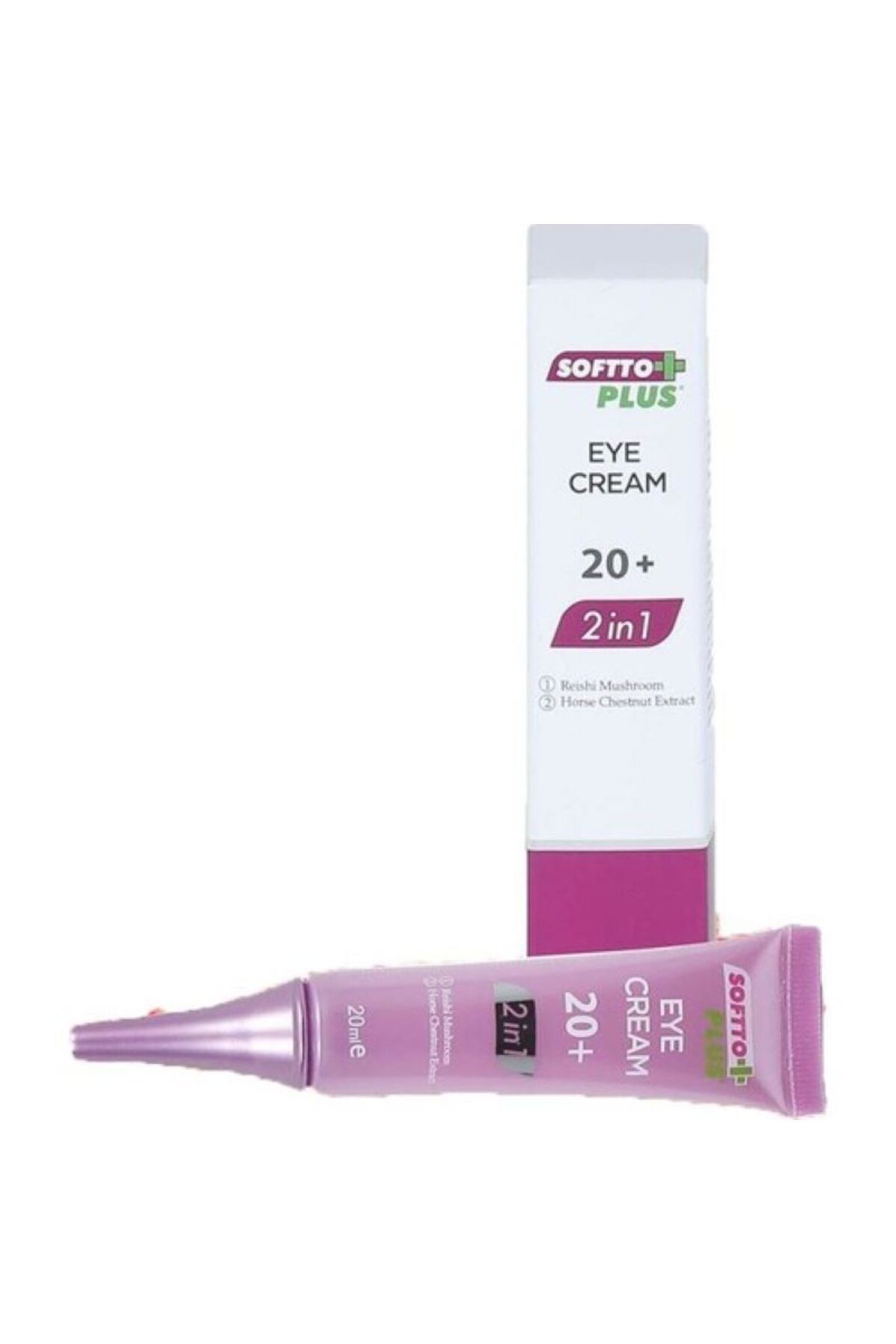 Softto Plus 2 in 1 Göz Kremi 20+ ( Eye Cream ) 20 ml