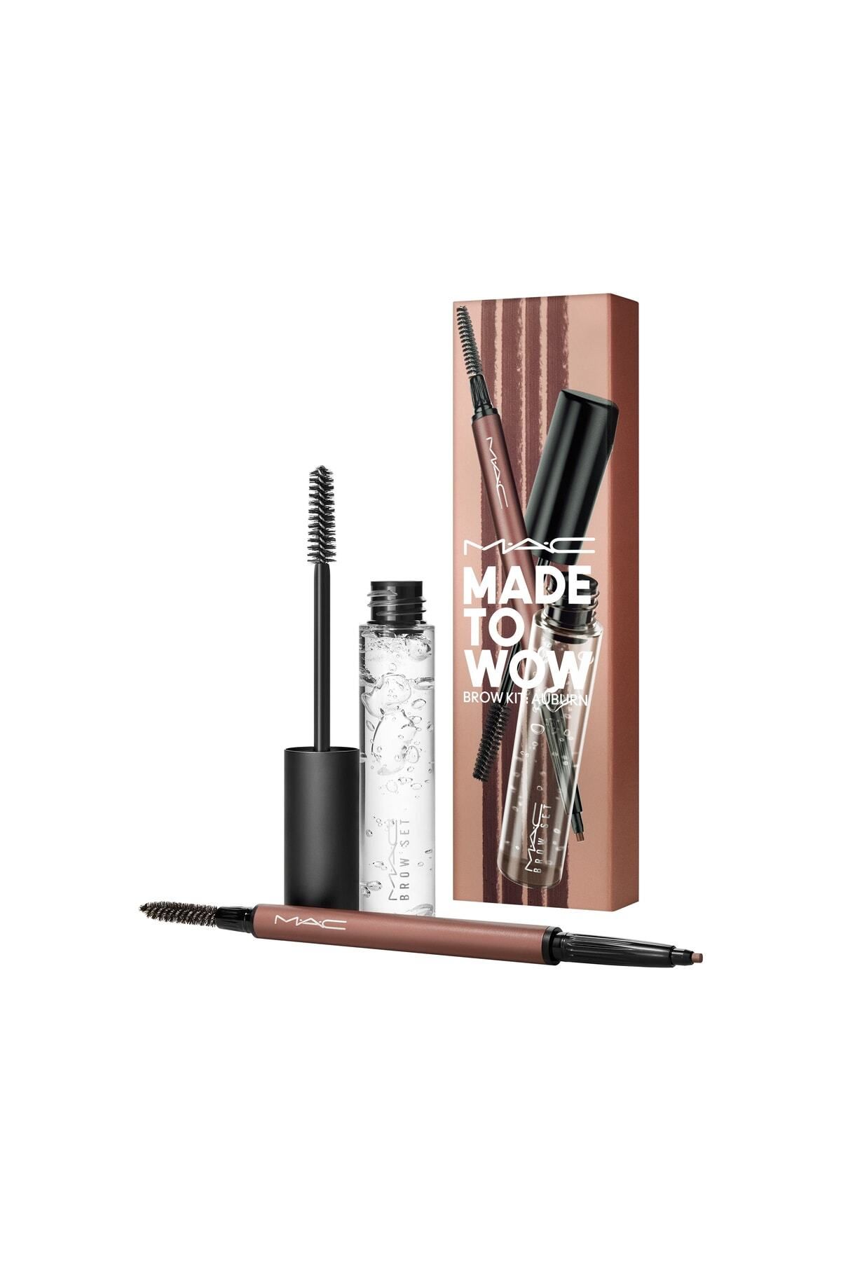 Mac Made To Wow Eyebrow Shaper Set - Auburn - Skin212