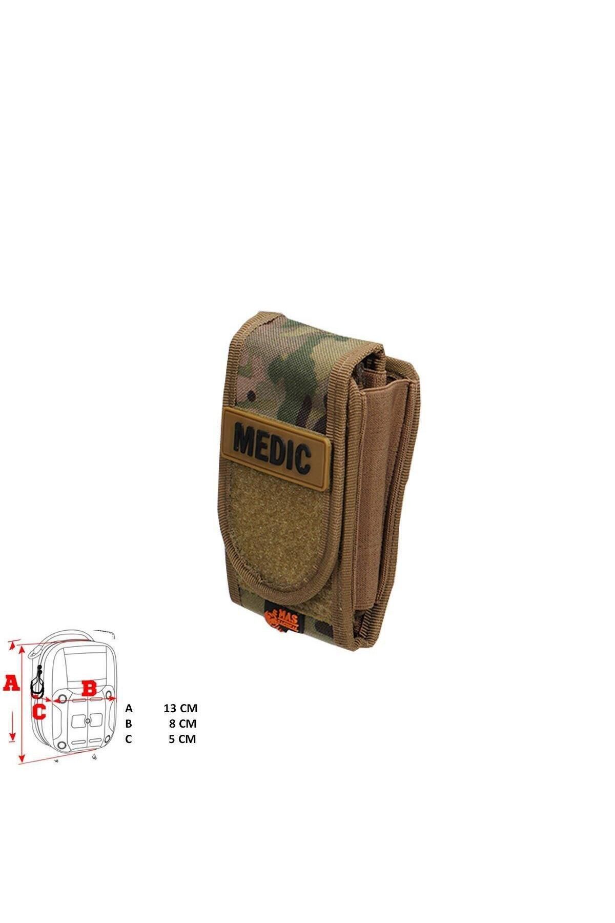 Mastactical Askeri Sağlık Çantası Mini Tip (Multicam)