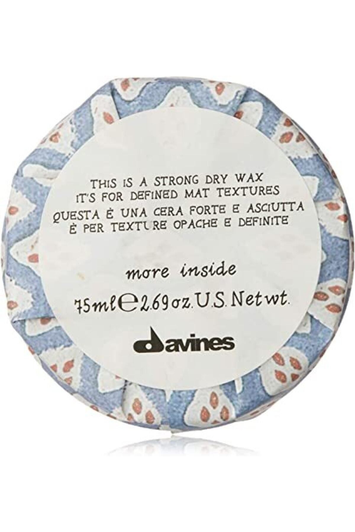 Davines More Inside This Is A Strong Dry ax Mat Görünümlü Güçlü Tutuşlu noonline382