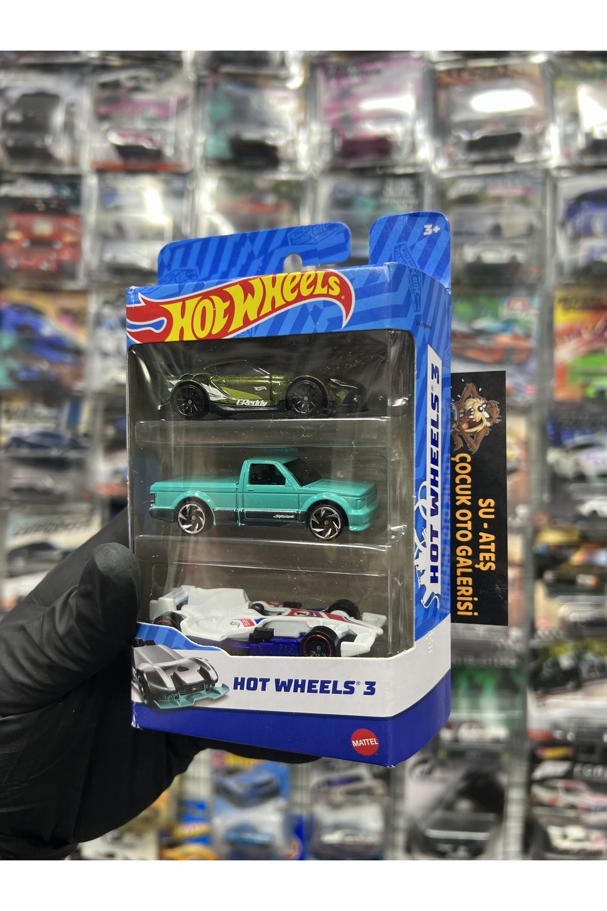 HOT WHEELS 3’lü Toyota Supra & Formüla 1 ( 1.64 ölçek 3 Adet)