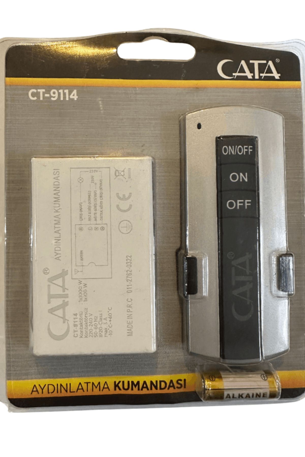 Cata CT-9114 1'Li Aydınlatma Kumandası