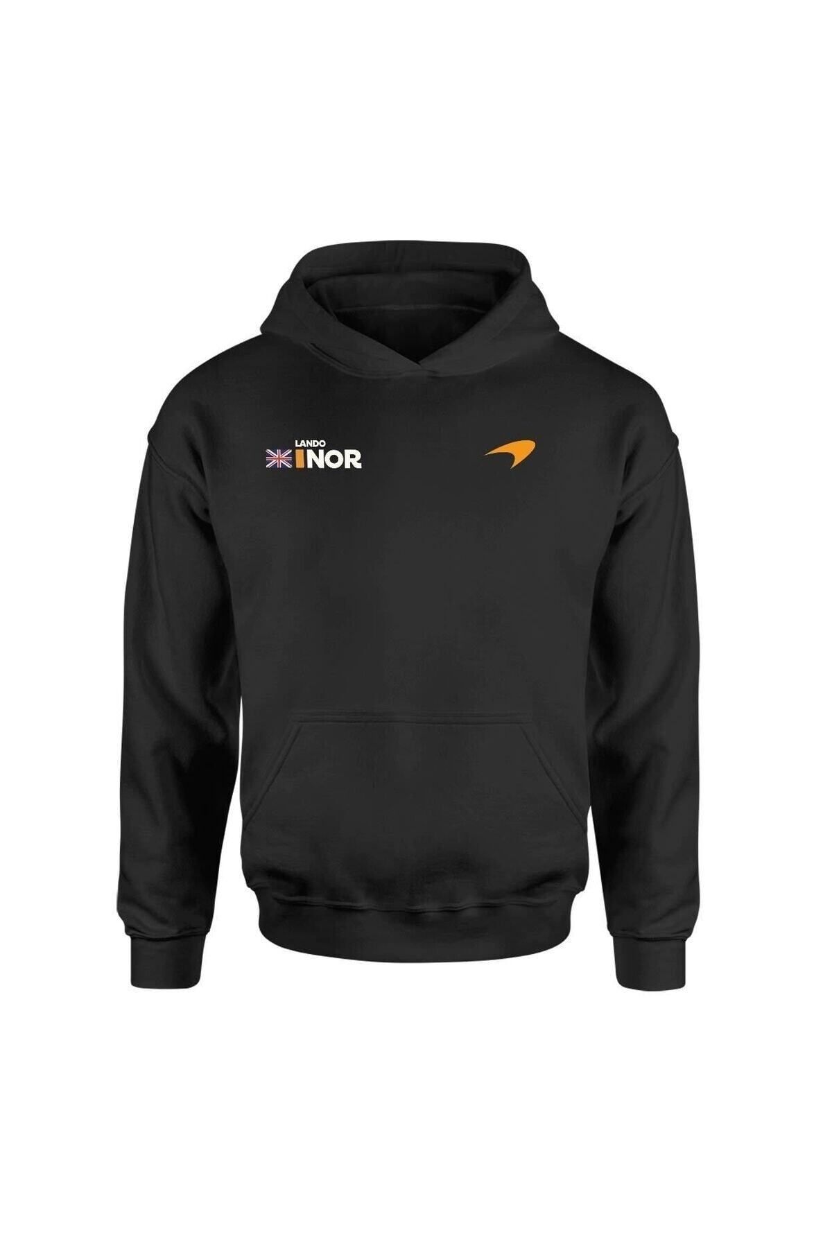 Pisa Art Lando Norris Tag Siyah Hoodie