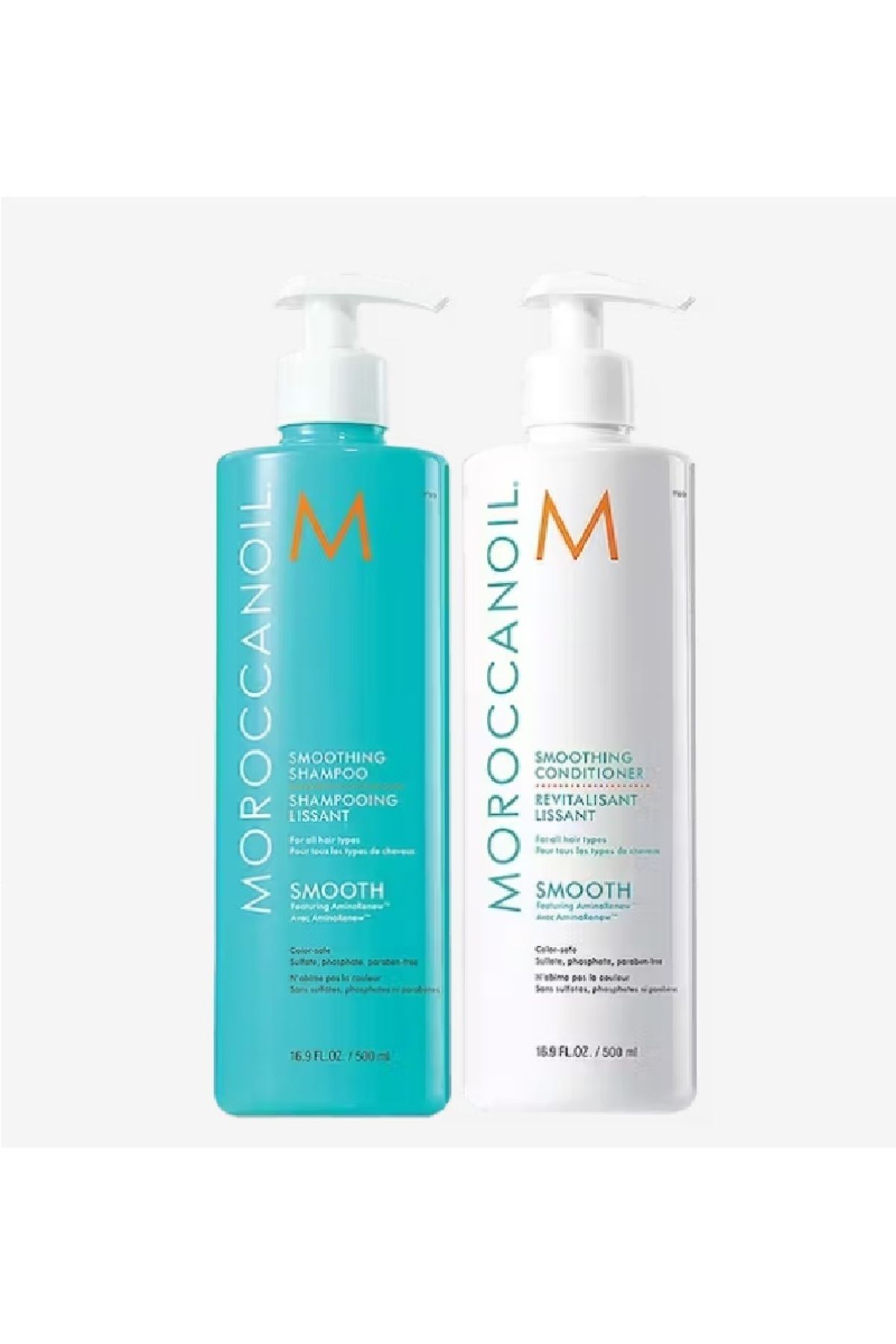 Moroccanoil Smoothing-Kıvırcık Saçı Düzleştirici Gliserinli Şampuan&SaçKremi trusty298