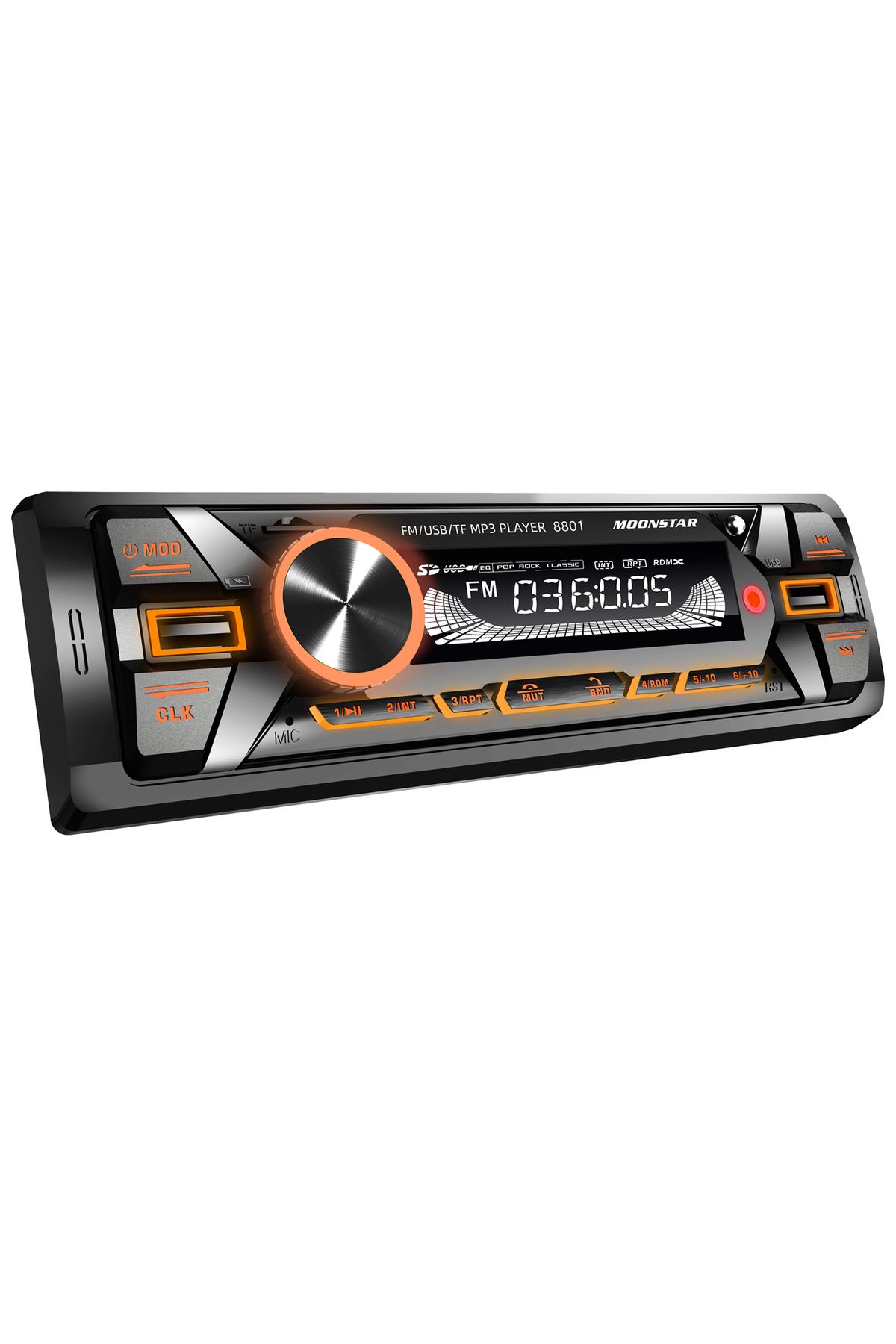 Moonstar BMS-8801 OTO TEYP 4X45 WATT BLUETOOTH MOBİL APLİKASYON