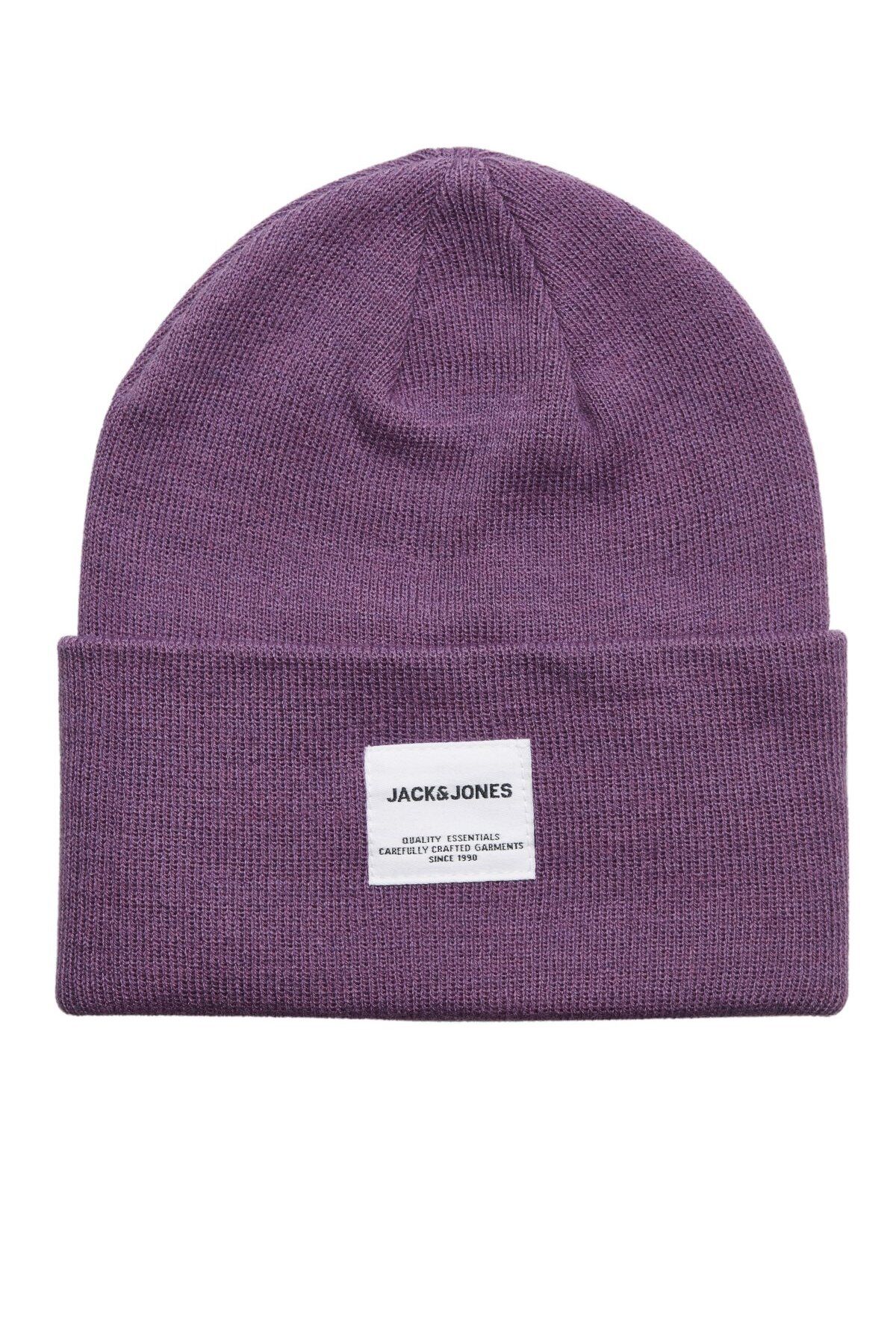 Jack & Jones Jaclong Knit Erkek Mor Bere 12150627-Purple